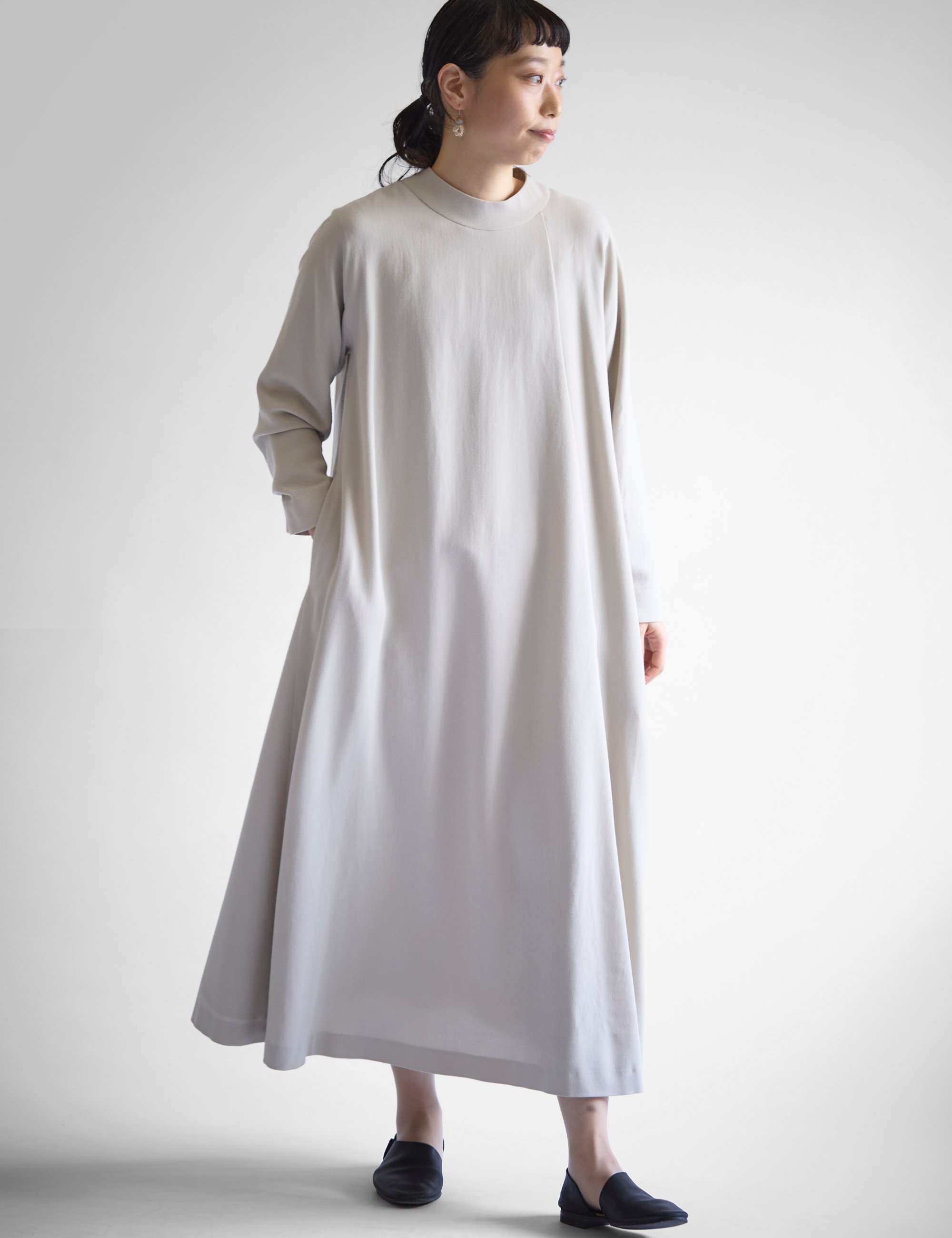 40.ウールクレープツイルのドレス (sale) / ヨーガンレール | ヨーガン
