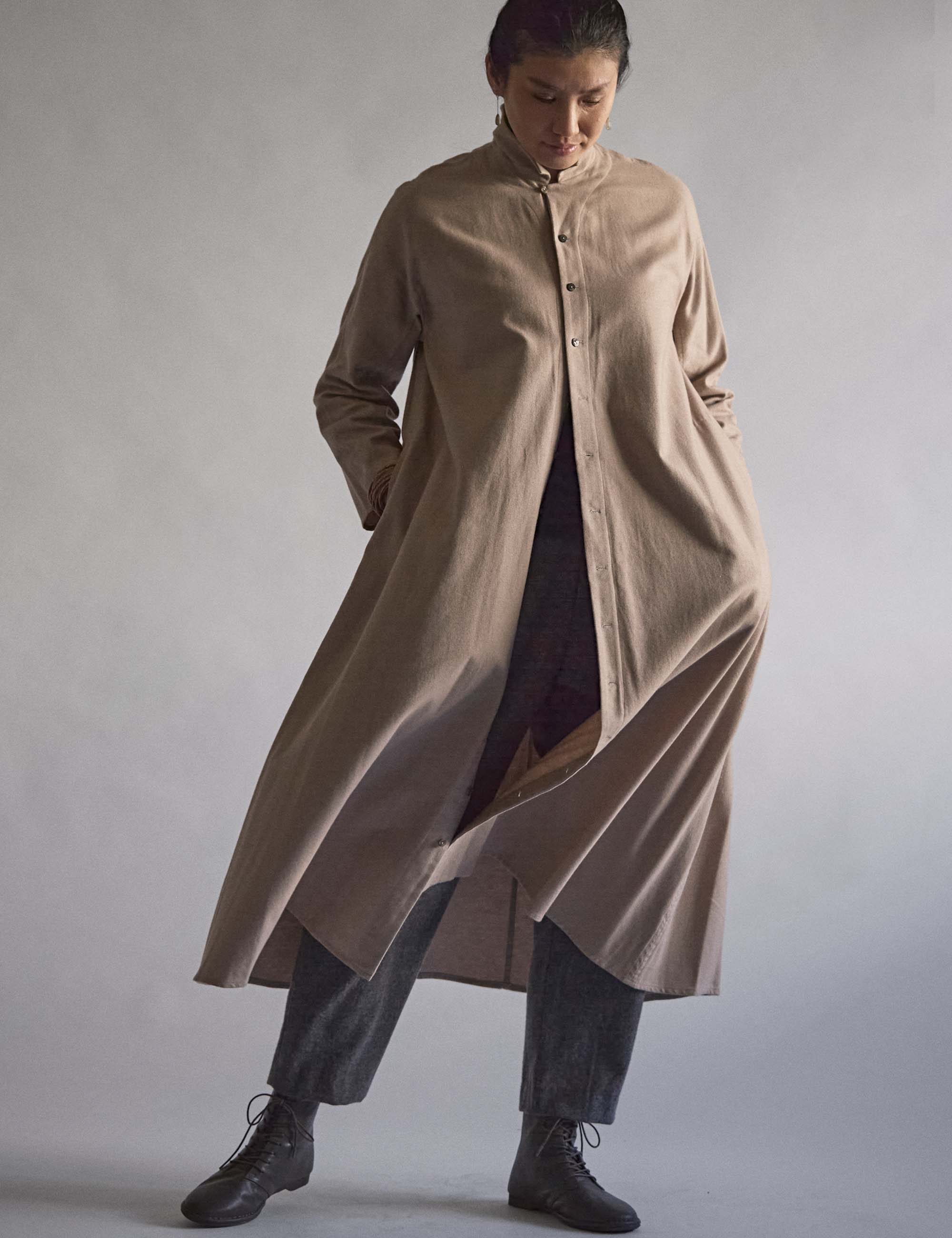 34.コットンネルのドレス(sale) / ヨーガンレール | ヨーガンレール