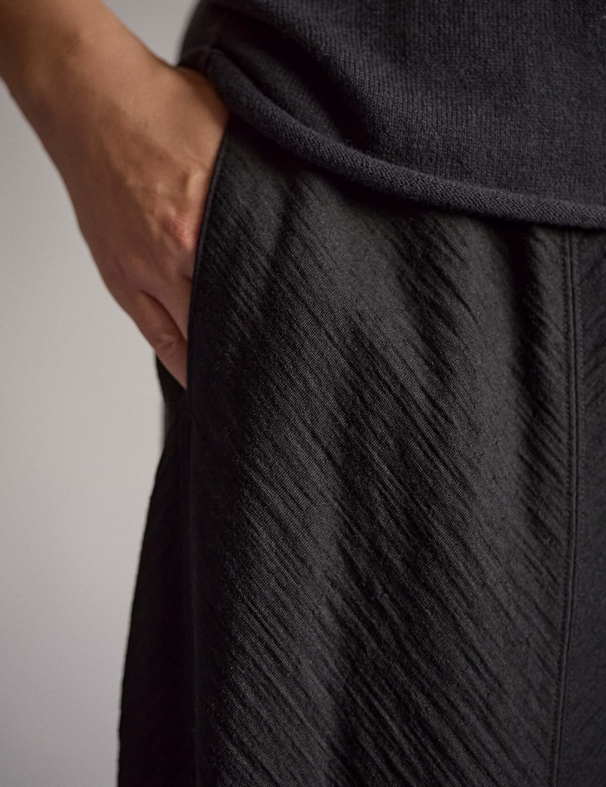 42.ウールコットンのレディスパンツ (sale) / ヨーガンレール