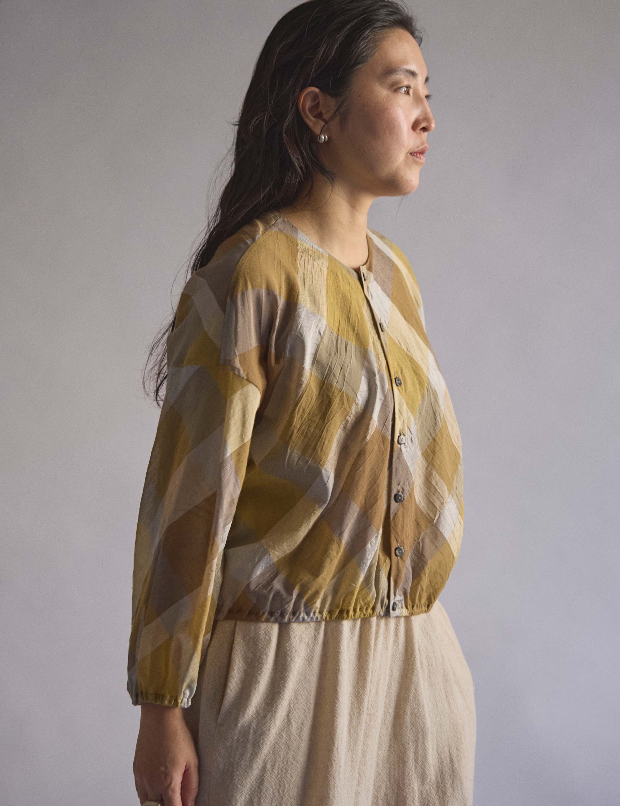 18.タイルのレディスブラウス(sale) / ヨーガンレール | ヨーガン