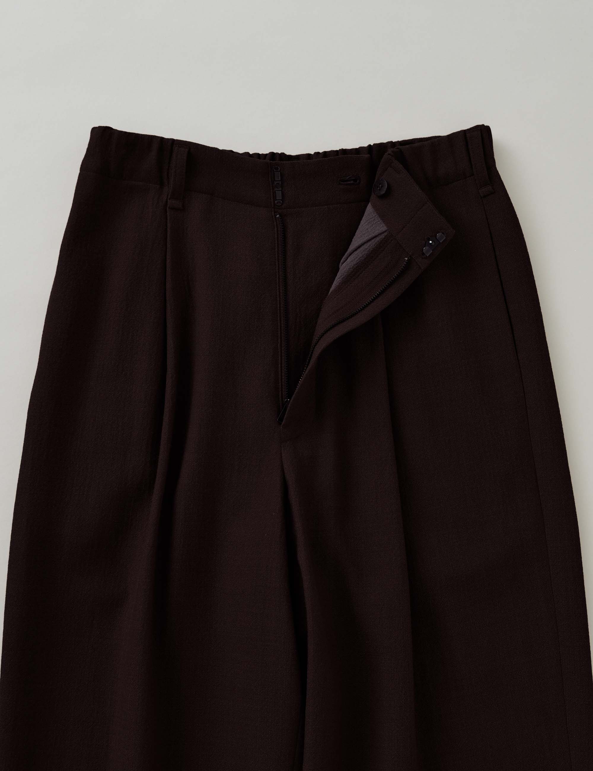 ウールコットンダブルのレディスパンツ / ヨーガンレール