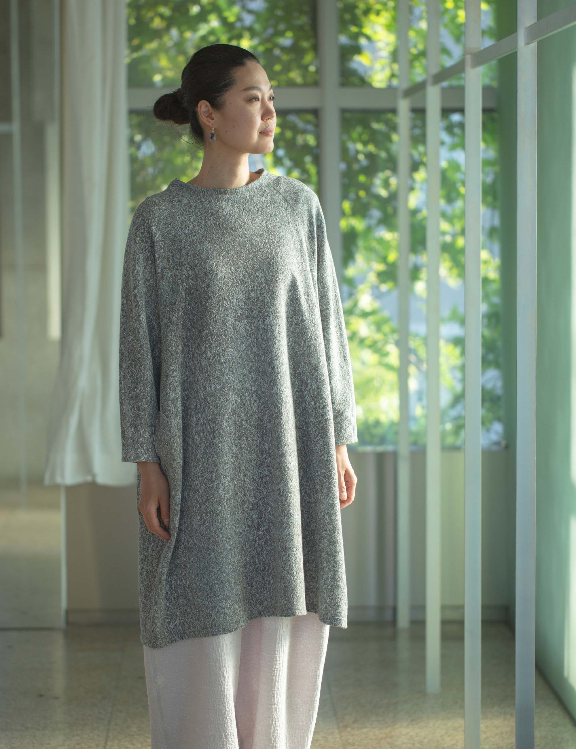 2025 ヨーガンレール　グラナイトのチュニック　ババグーリ グラナイトのチュニック / ヨーガンレール | ヨーガンレール