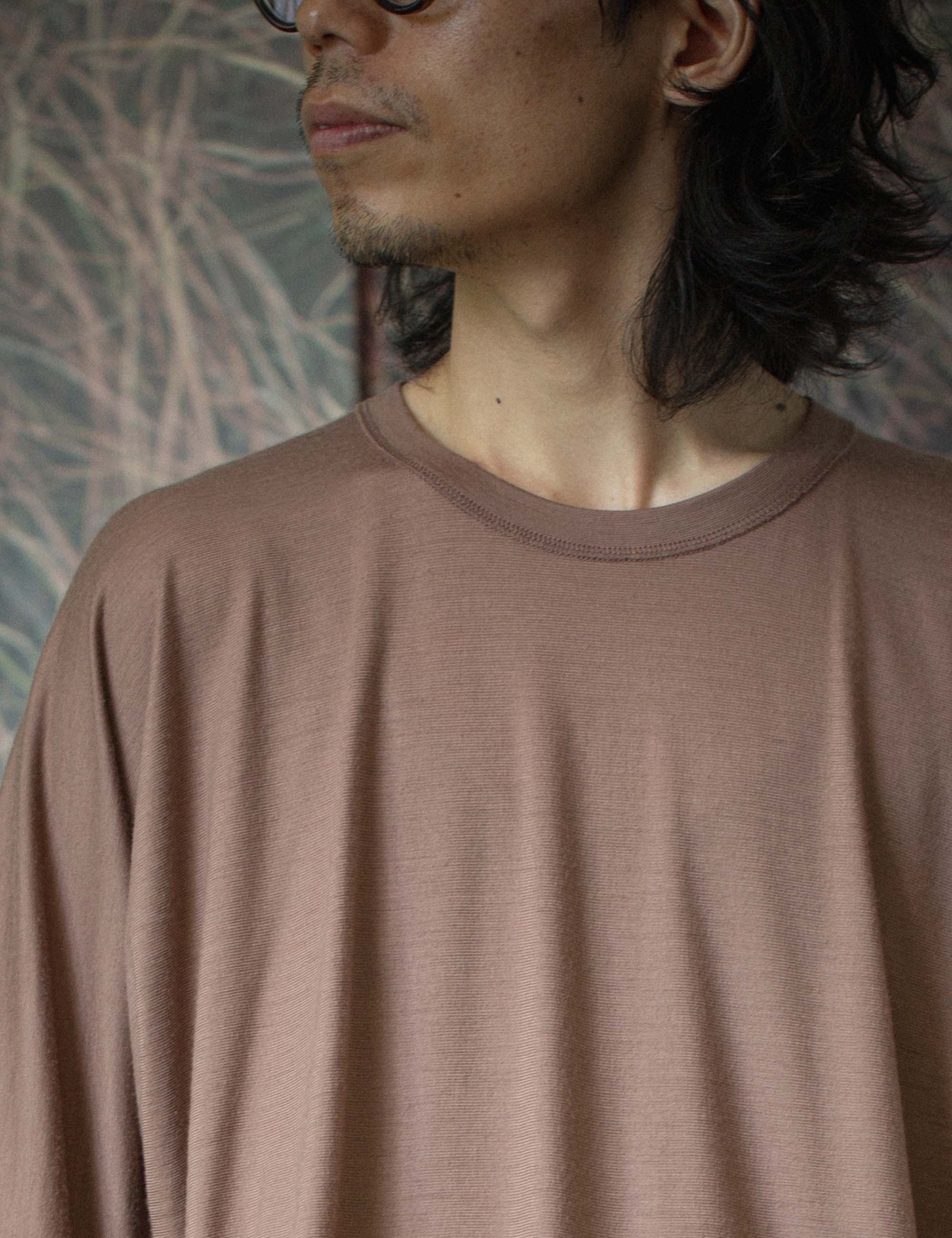 防縮ウールSZ天竺のメンズカットソー / ヨーガンレール | ヨーガン