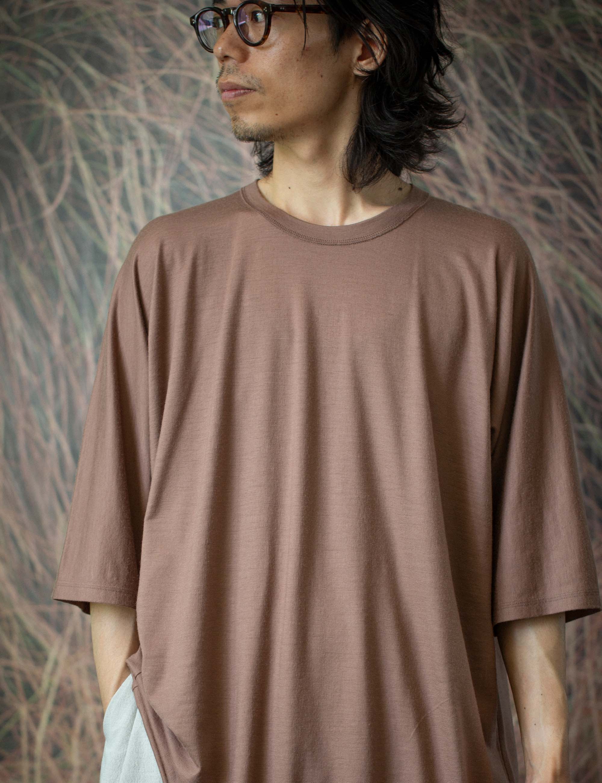 防縮ウールSZ天竺のメンズカットソー / ヨーガンレール | ヨーガン