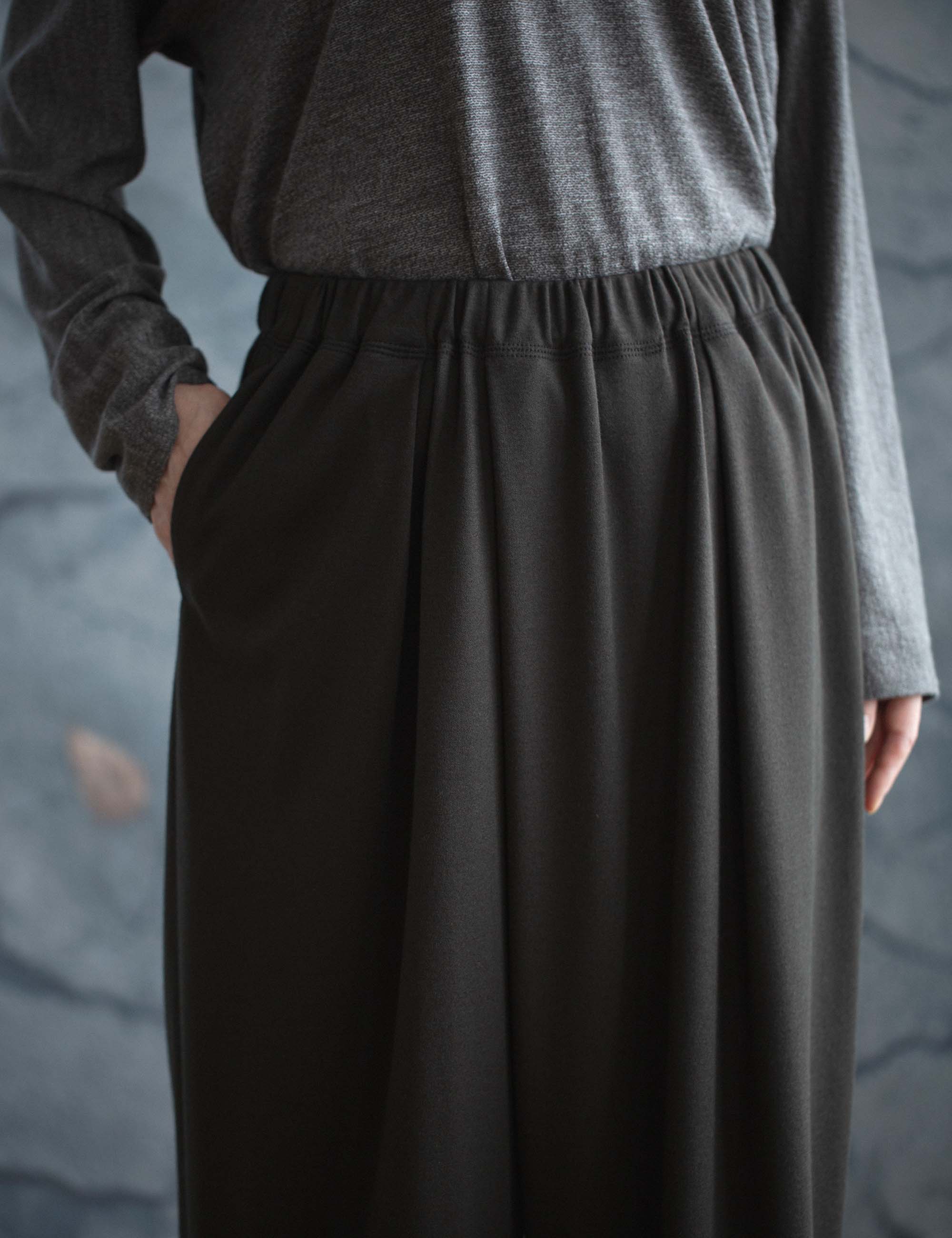 ウールコットンスムースのレディスパンツ / ヨーガンレール | ヨーガン