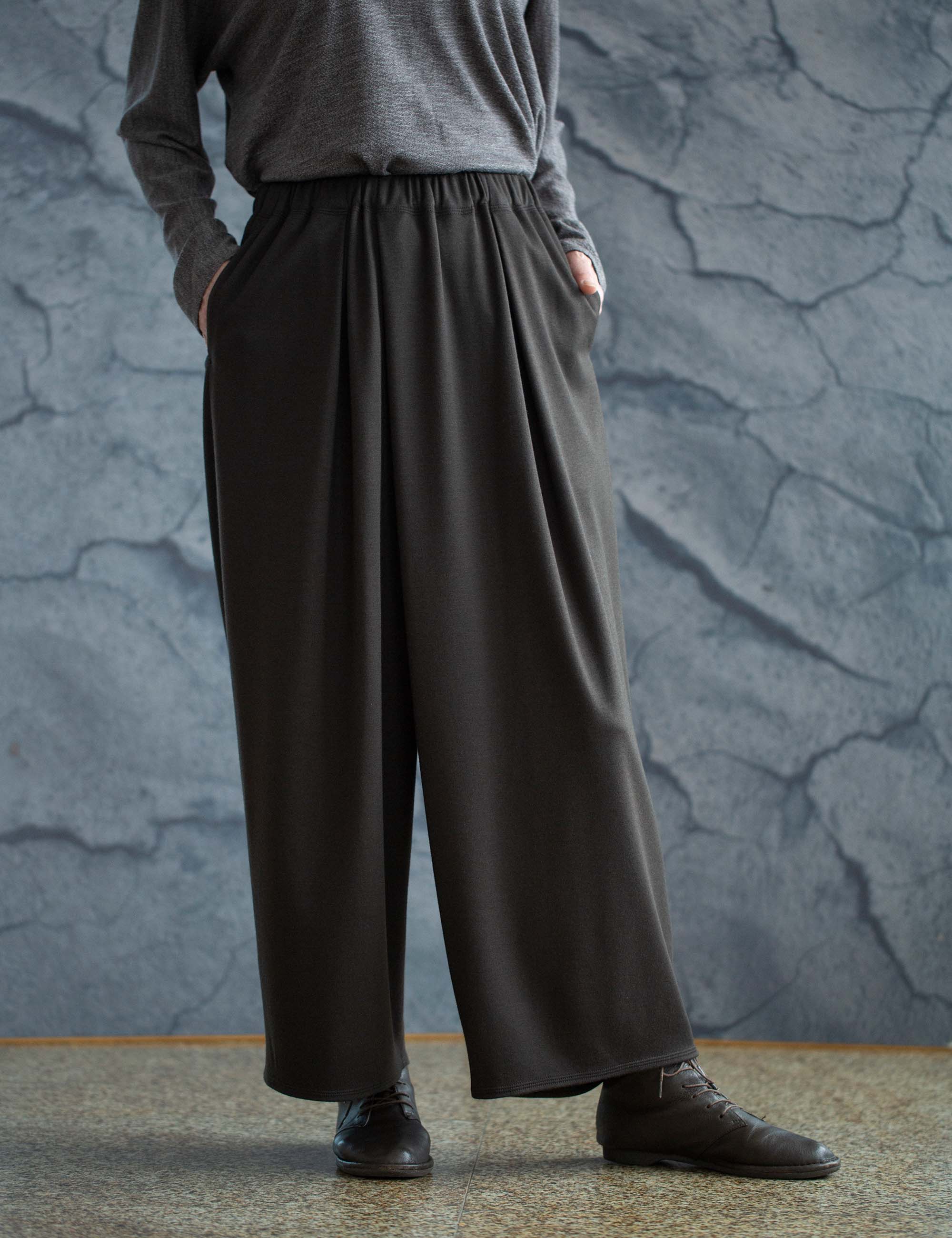 ウールコットンスムースのレディスパンツ / ヨーガンレール | ヨーガン