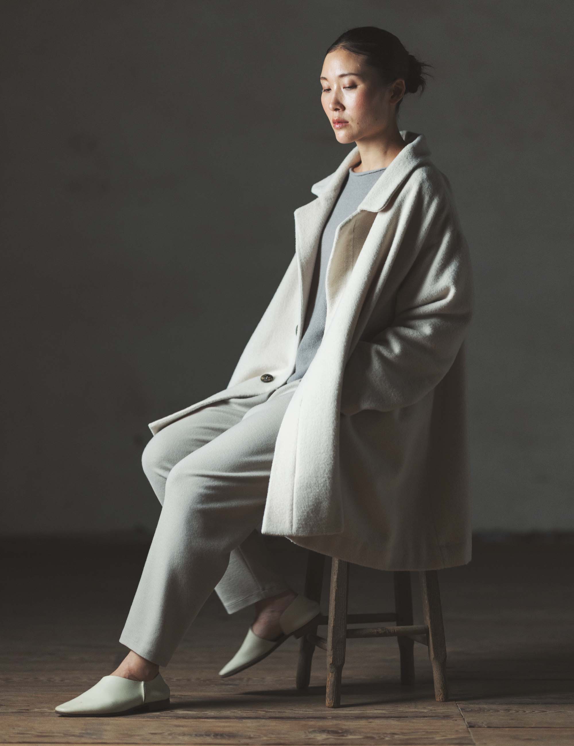 ウールアルパカモッサのレディスコート / ヨーガンレール | ヨーガン