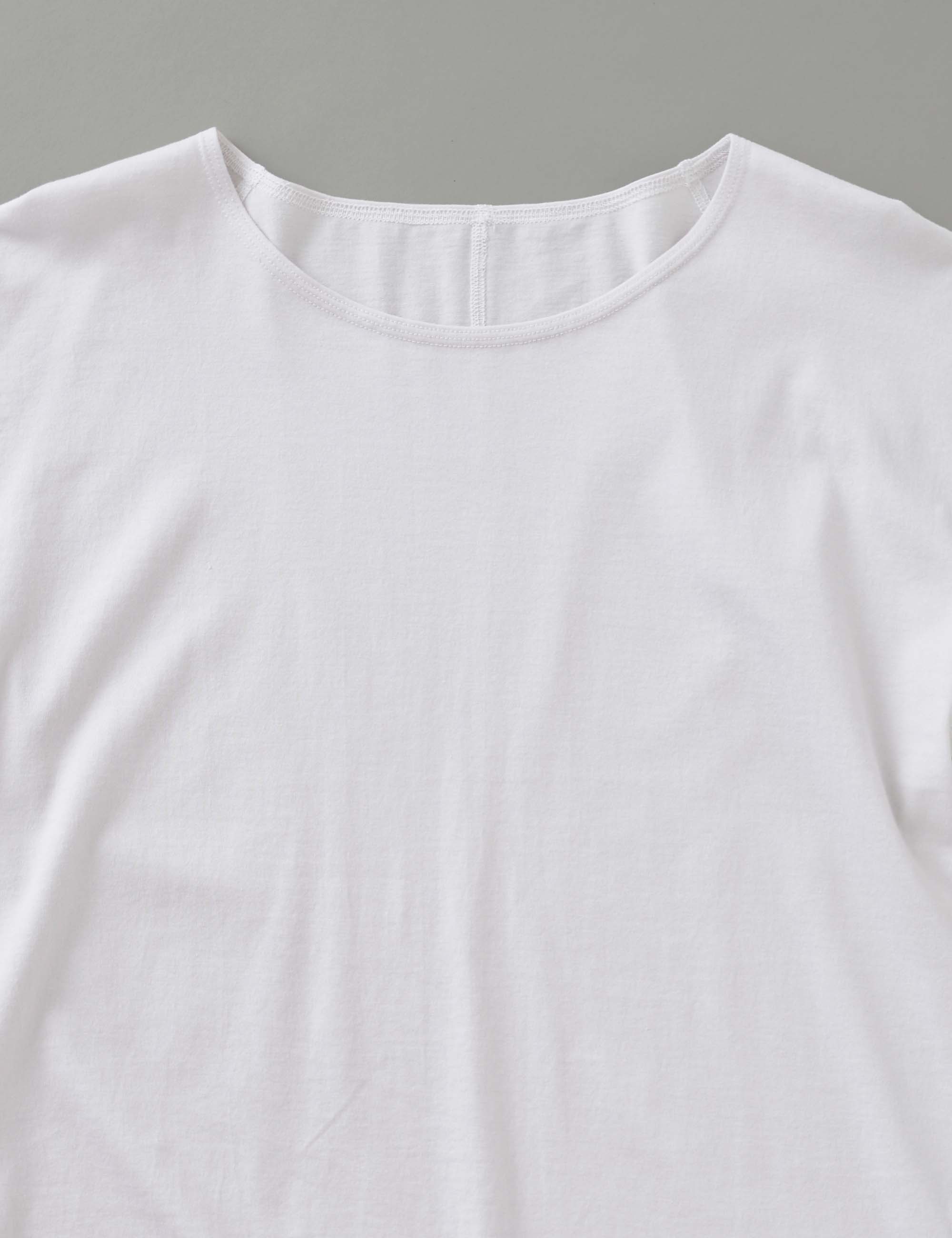 オーガニックコットン天竺のレディスカットソー / ヨーガンレール