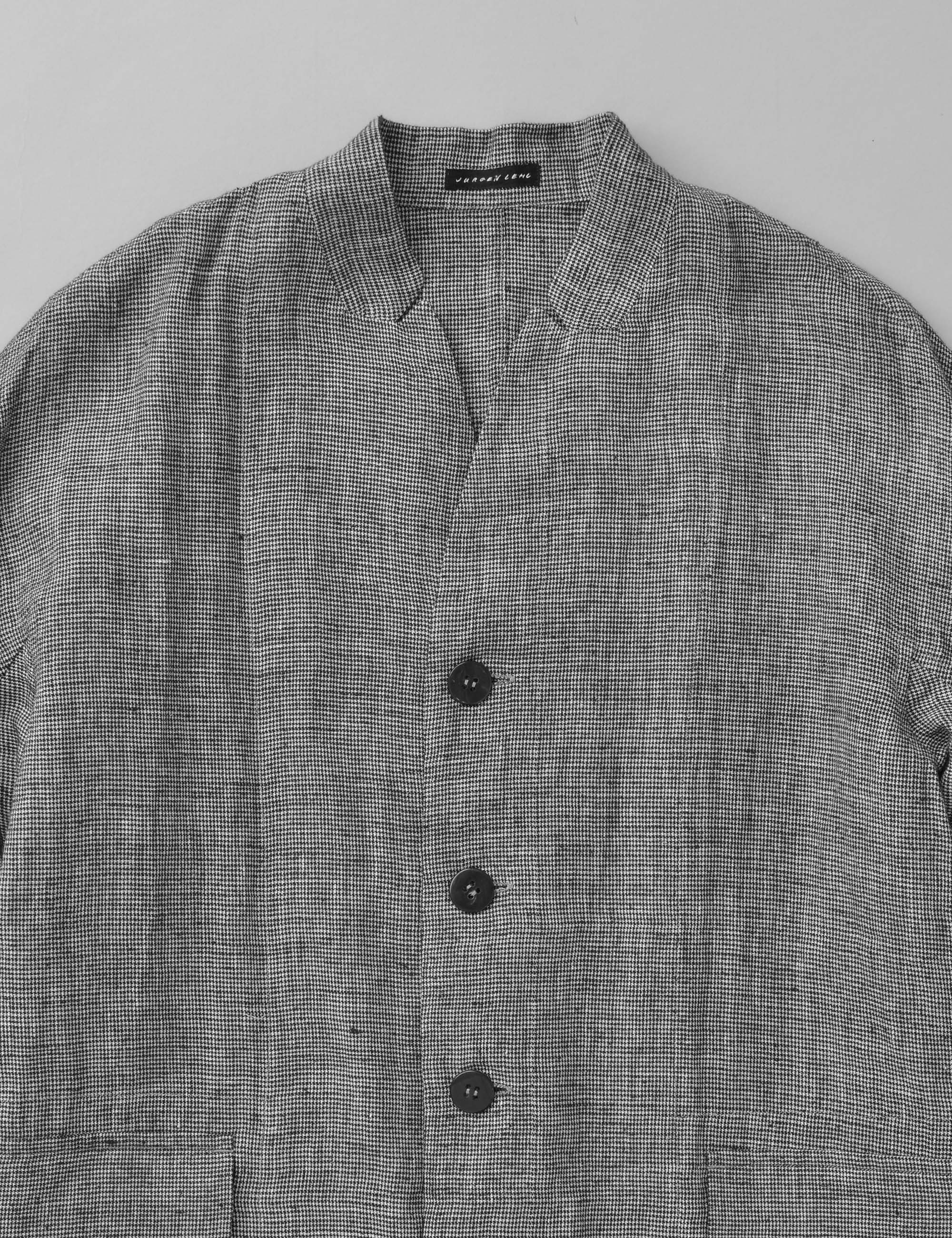 定価8,3万＊タグ付 ヨーガンレール シルクコットンリネンジャケット 25SS リネンシルクのメンズジャケット / ヨーガンレール | ヨーガンレール