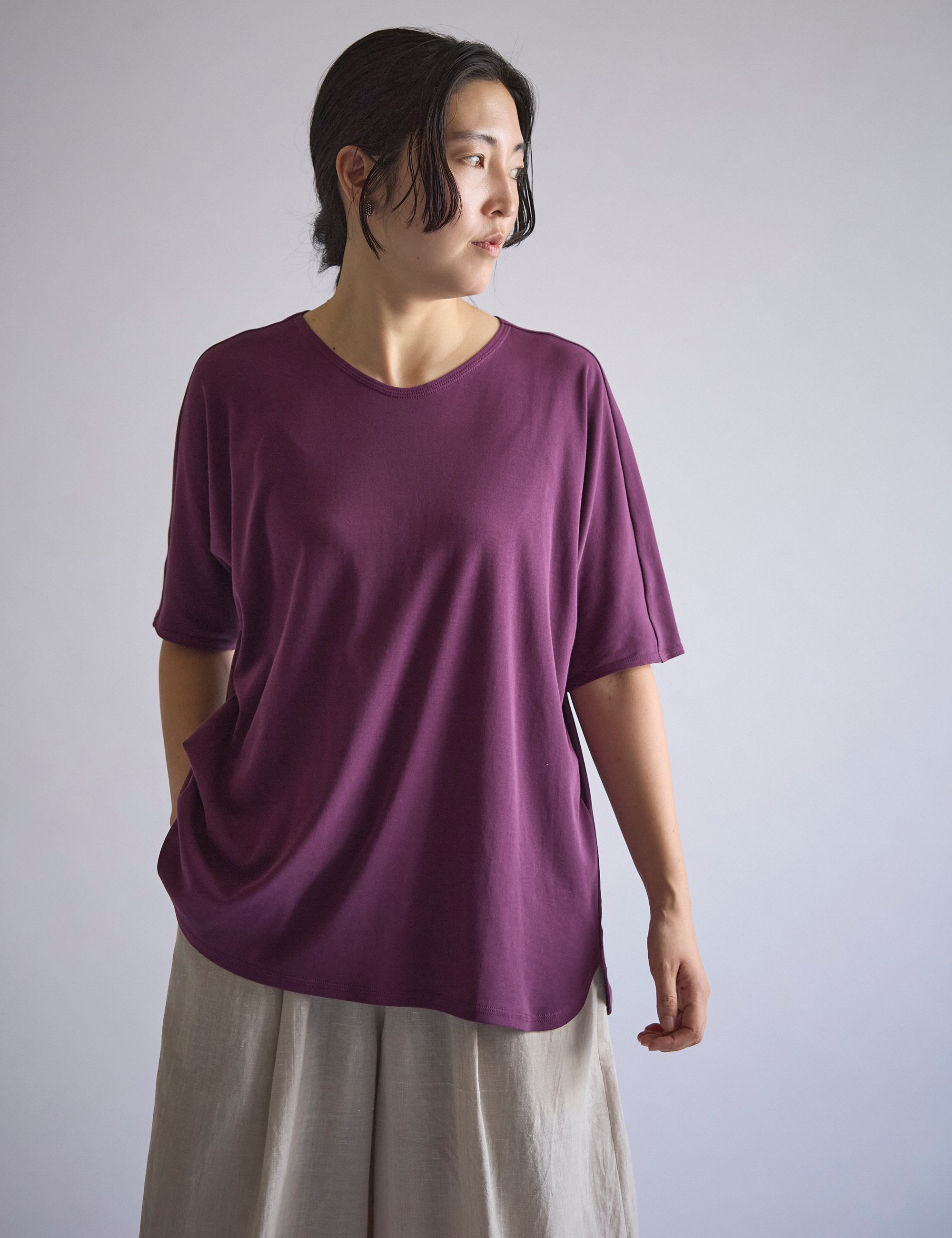 7.ボイルスムースのレディスカットソー (sale) / ヨーガンレール