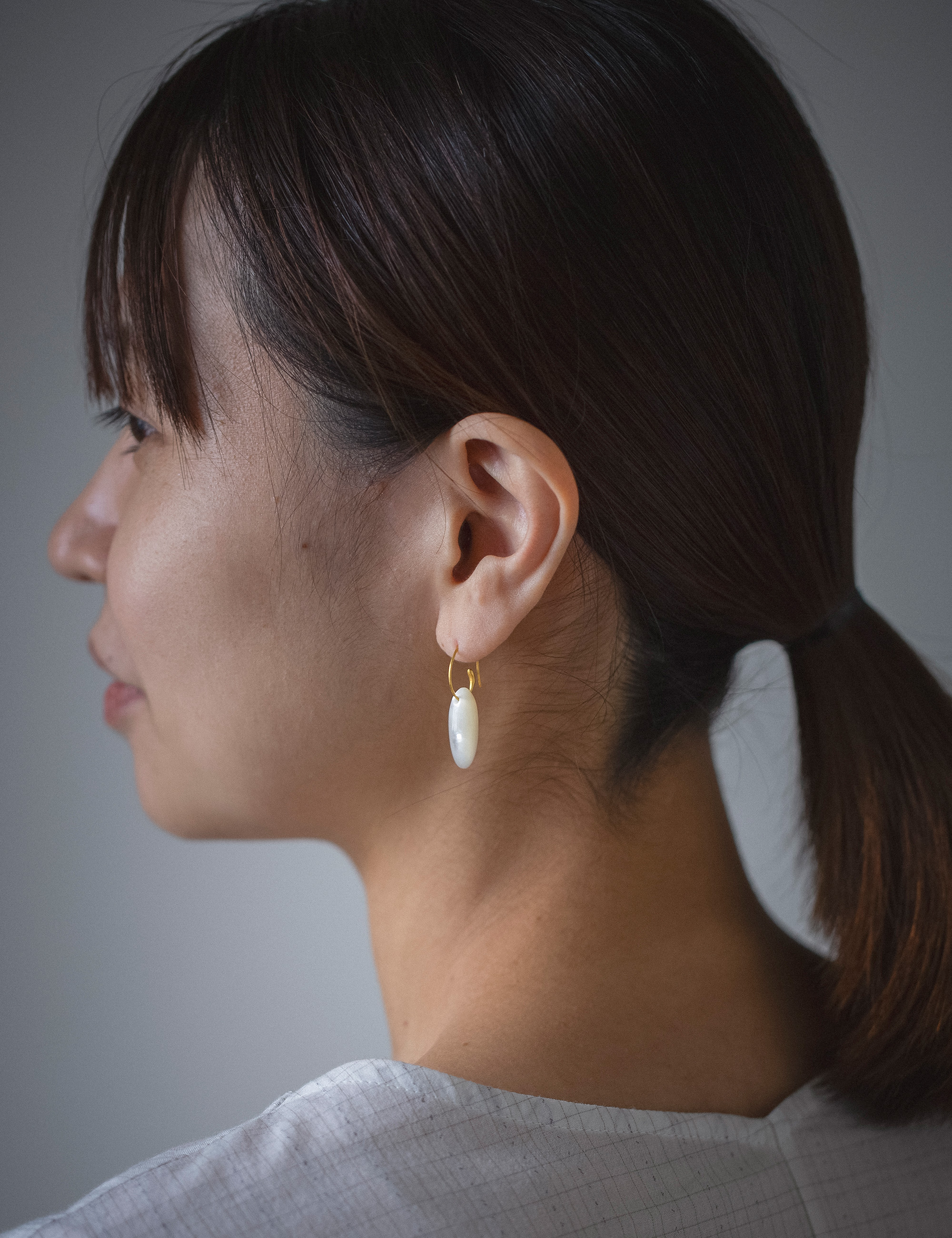 やーぽです。ヨーガンレール　18K ピアス　ピアスフック ヨーガンレール ピアスフック - メルカリ