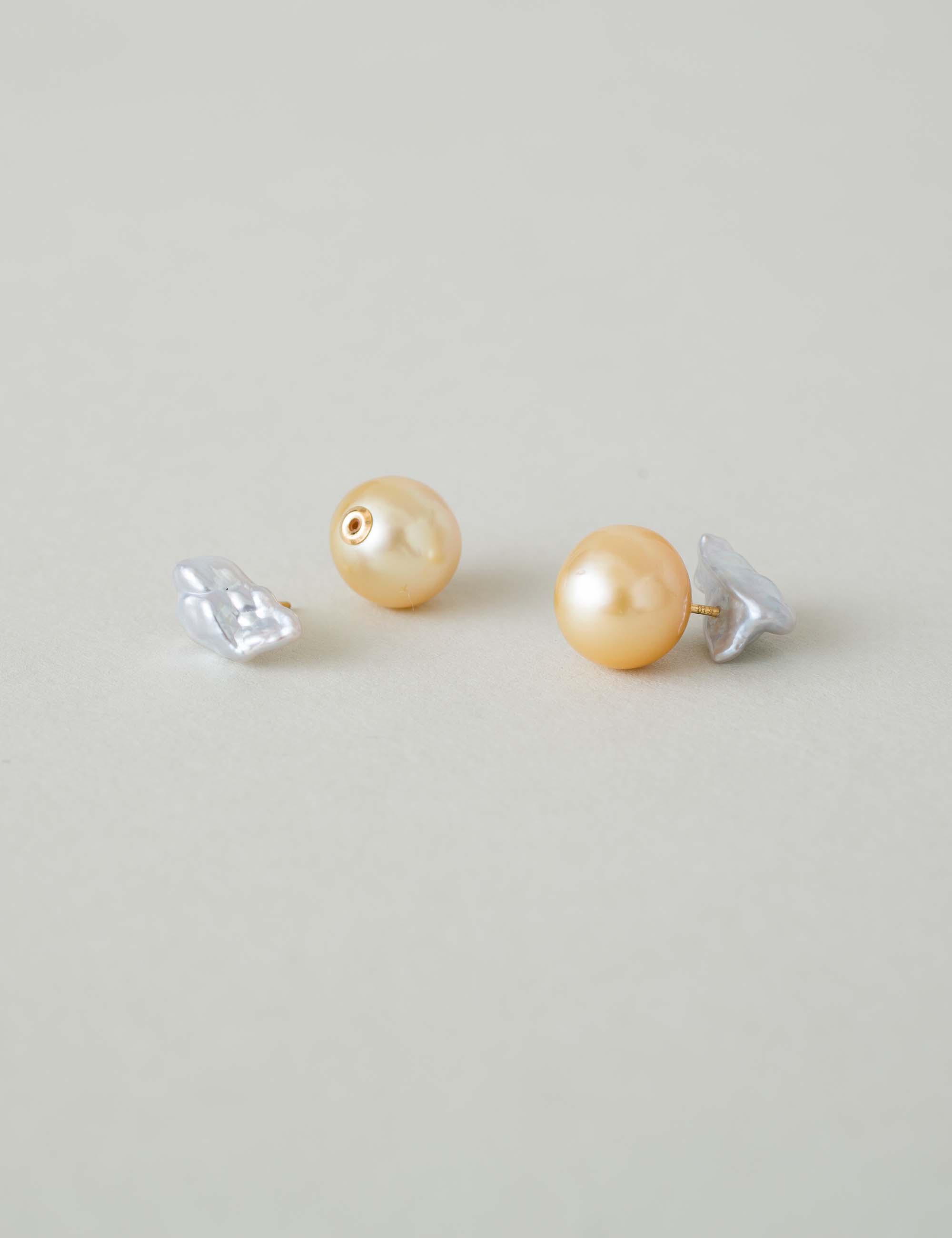 南洋パールのピアス / ヨーガンレール | ヨーガンレール ババグーリ