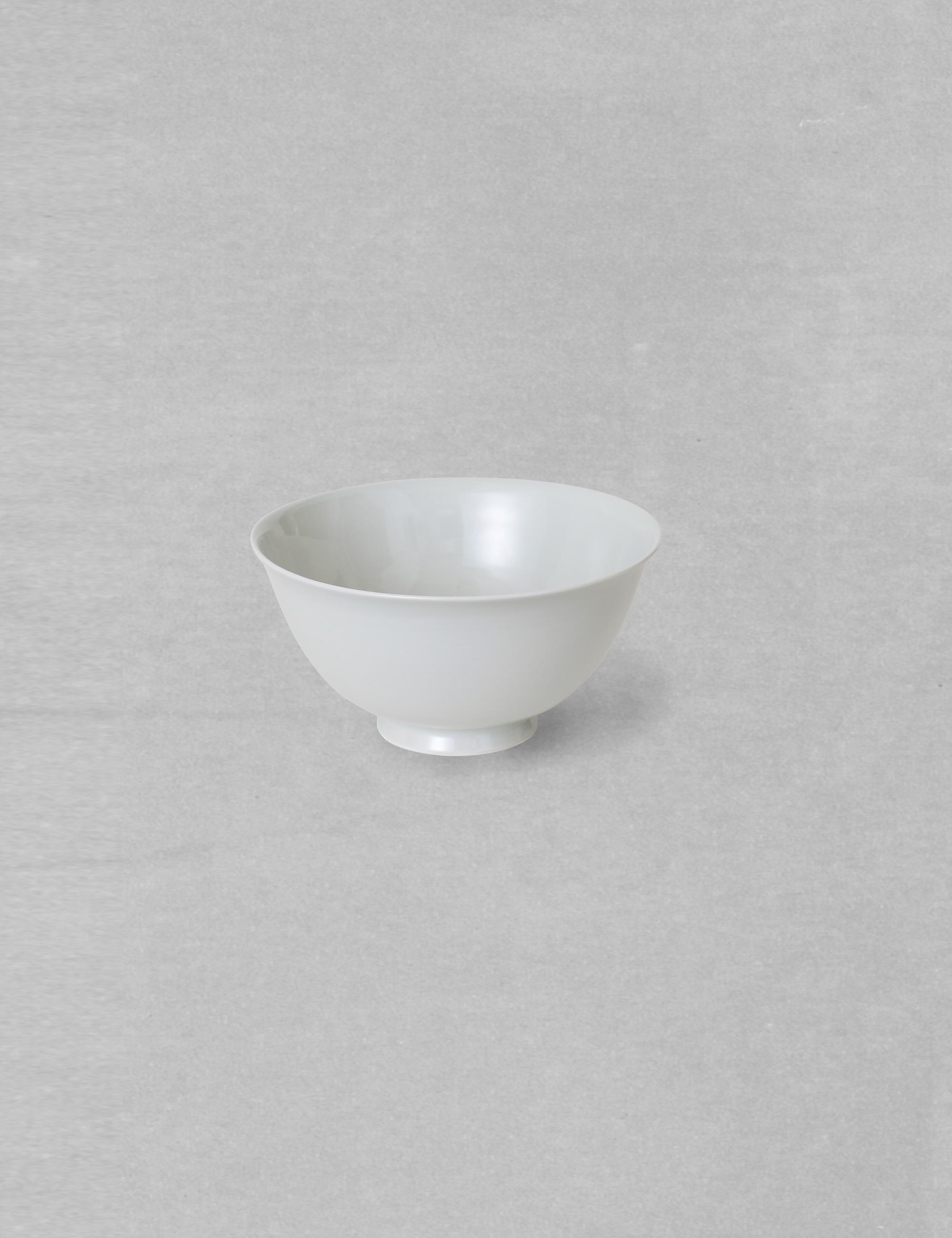 白磁 瑠璃磁の大碗 / ババグーリ