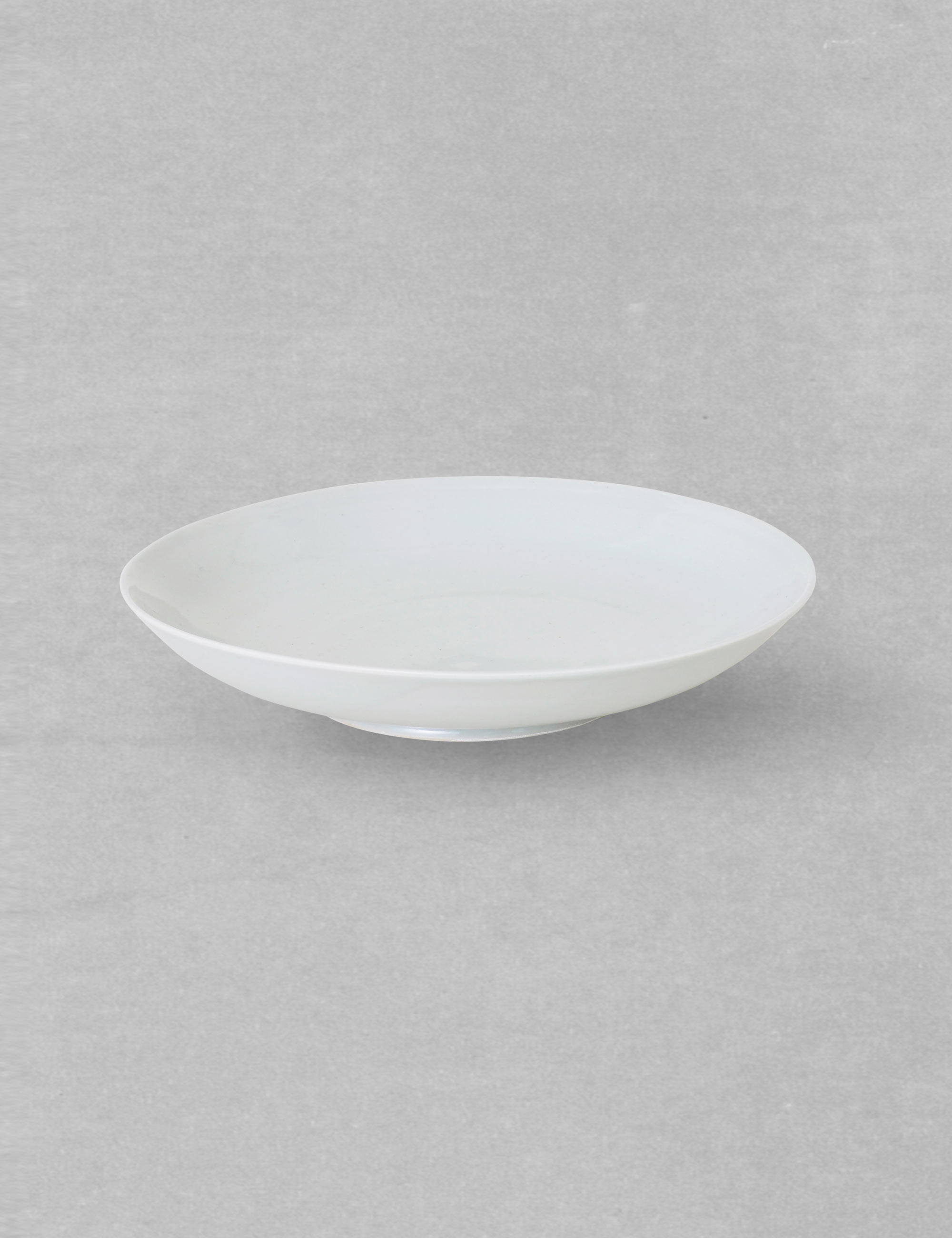 白磁 瑠璃磁の大鉢 / ババグーリ
