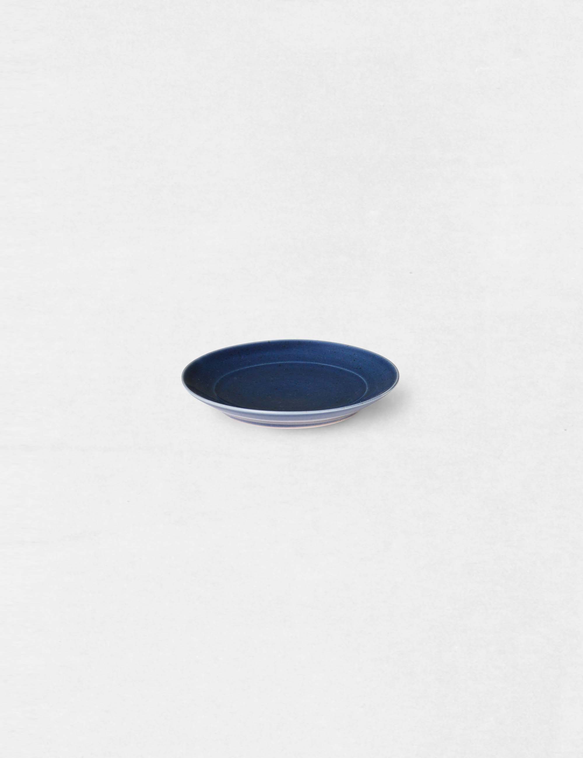 白磁 瑠璃磁の小皿 / ババグーリ