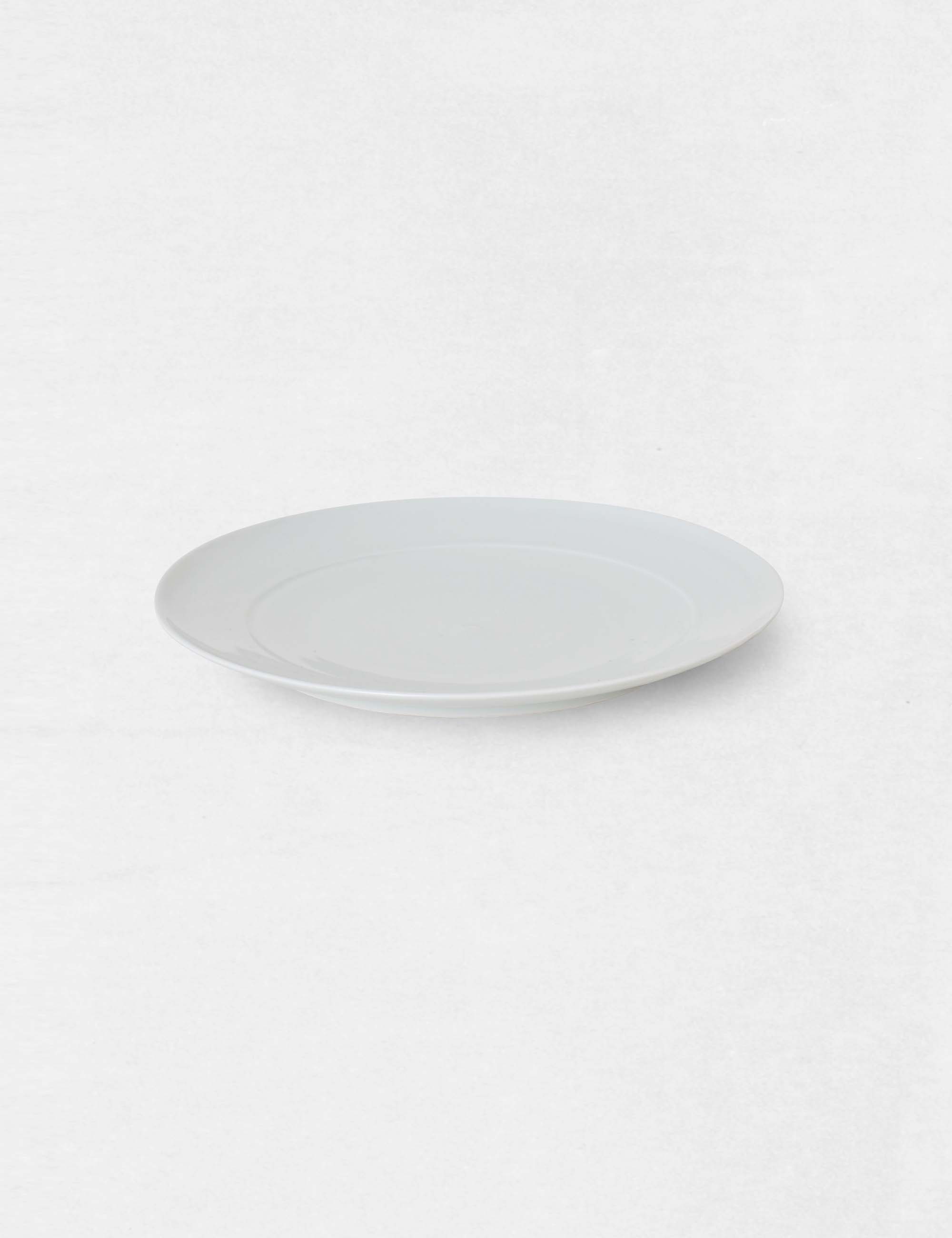 白磁 瑠璃磁の大皿 / ババグーリ