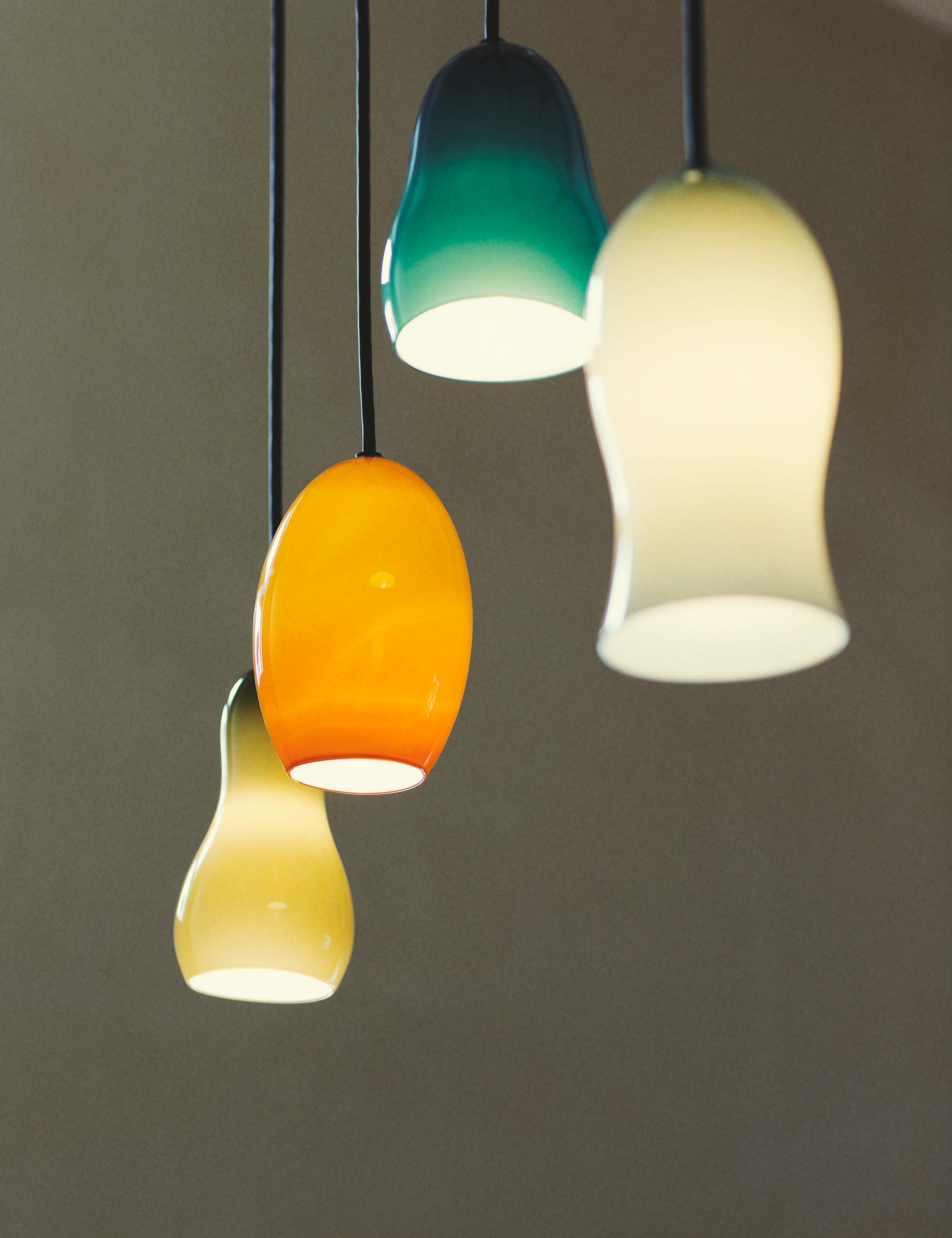 宙吹きガラスのペンダントランプ / ババグーリ | ヨーガンレール