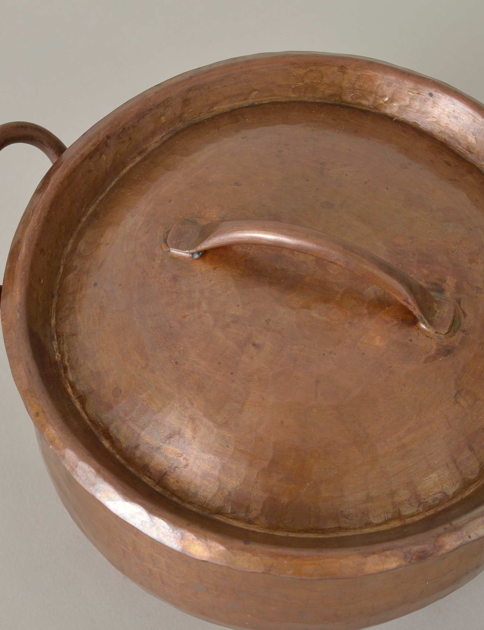 銅の両手鍋(小) / ババグーリ