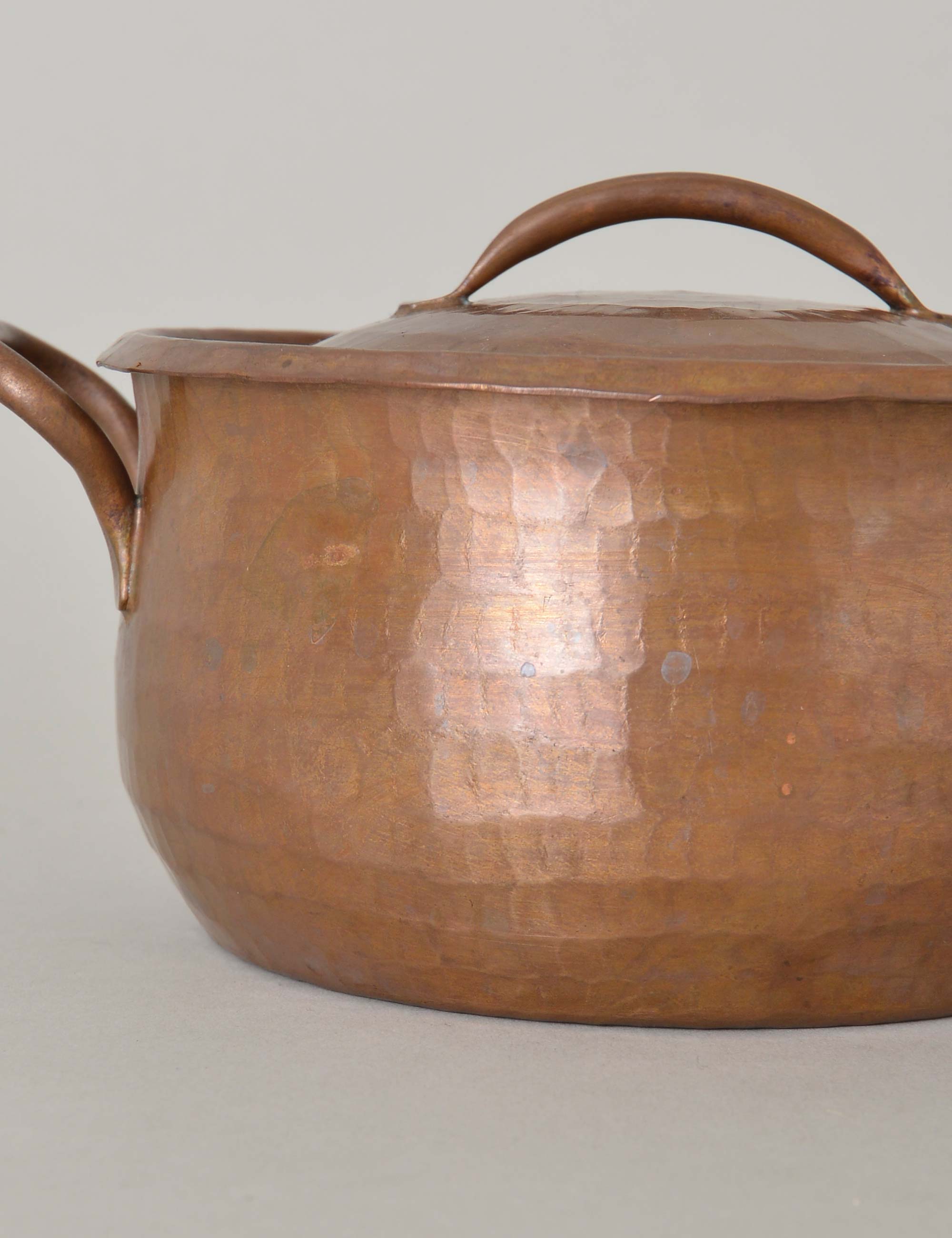 銅の両手鍋(小) / ババグーリ