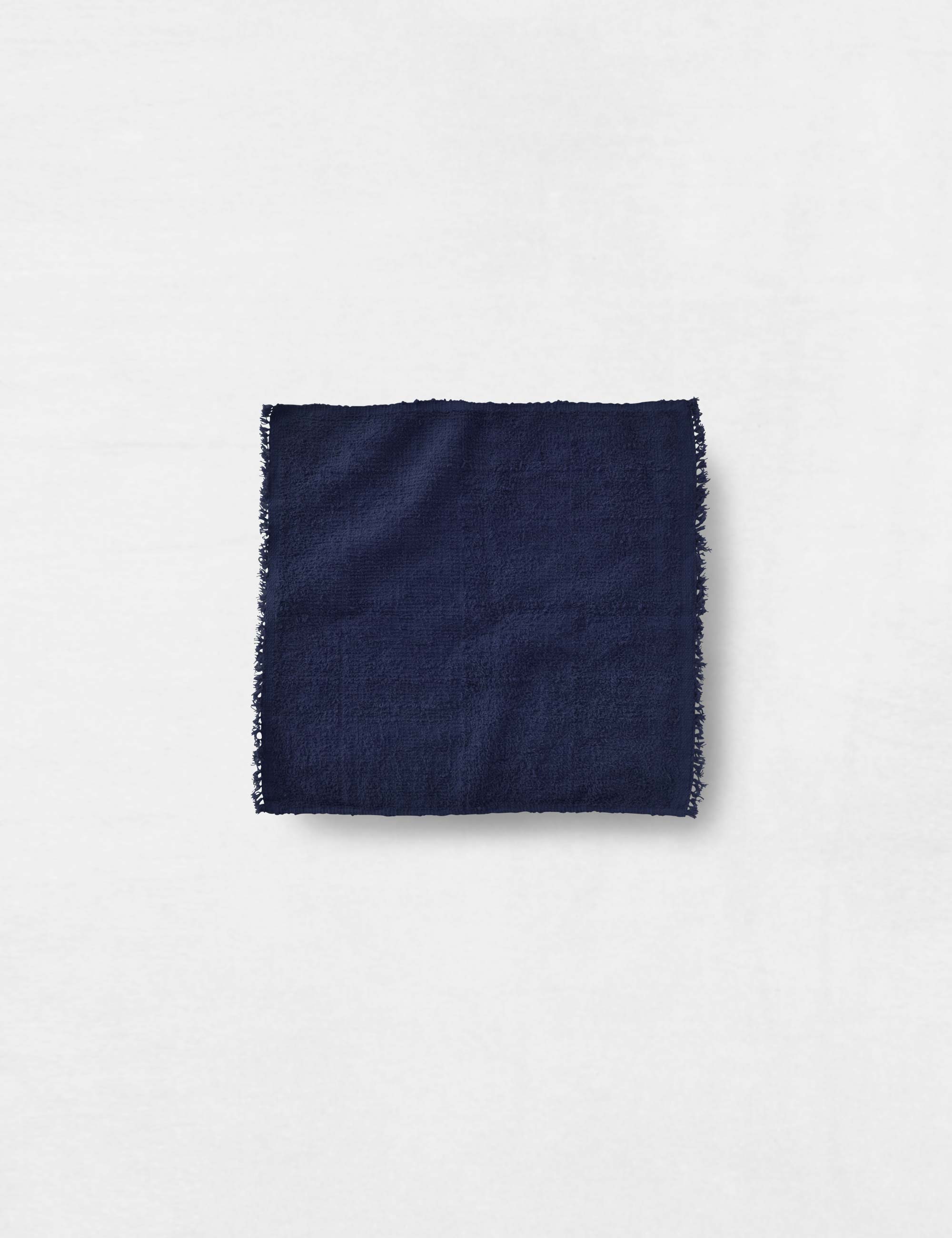手紡ぎ・手織りパイルのハンドタオル / ババグーリ