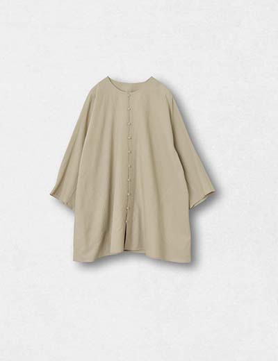 ヨーガンレール☆羽織もの♪新品SALEお値下げ♪ 13.草木染オーガニックコットンのニット(sale) / ヨーガンレール