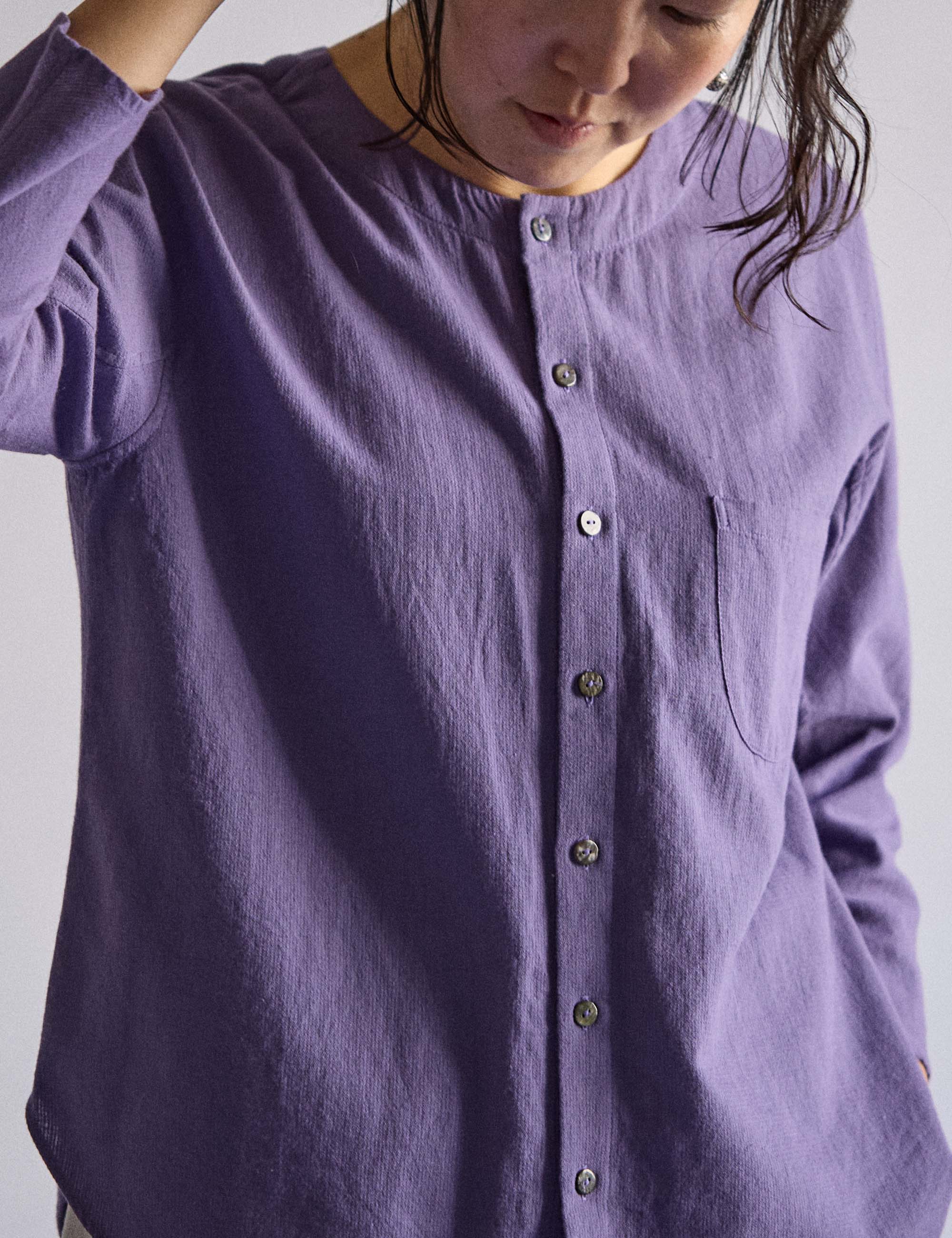 17.ミルコットンカーディのレディスブラウス(sale) / ヨーガンレール