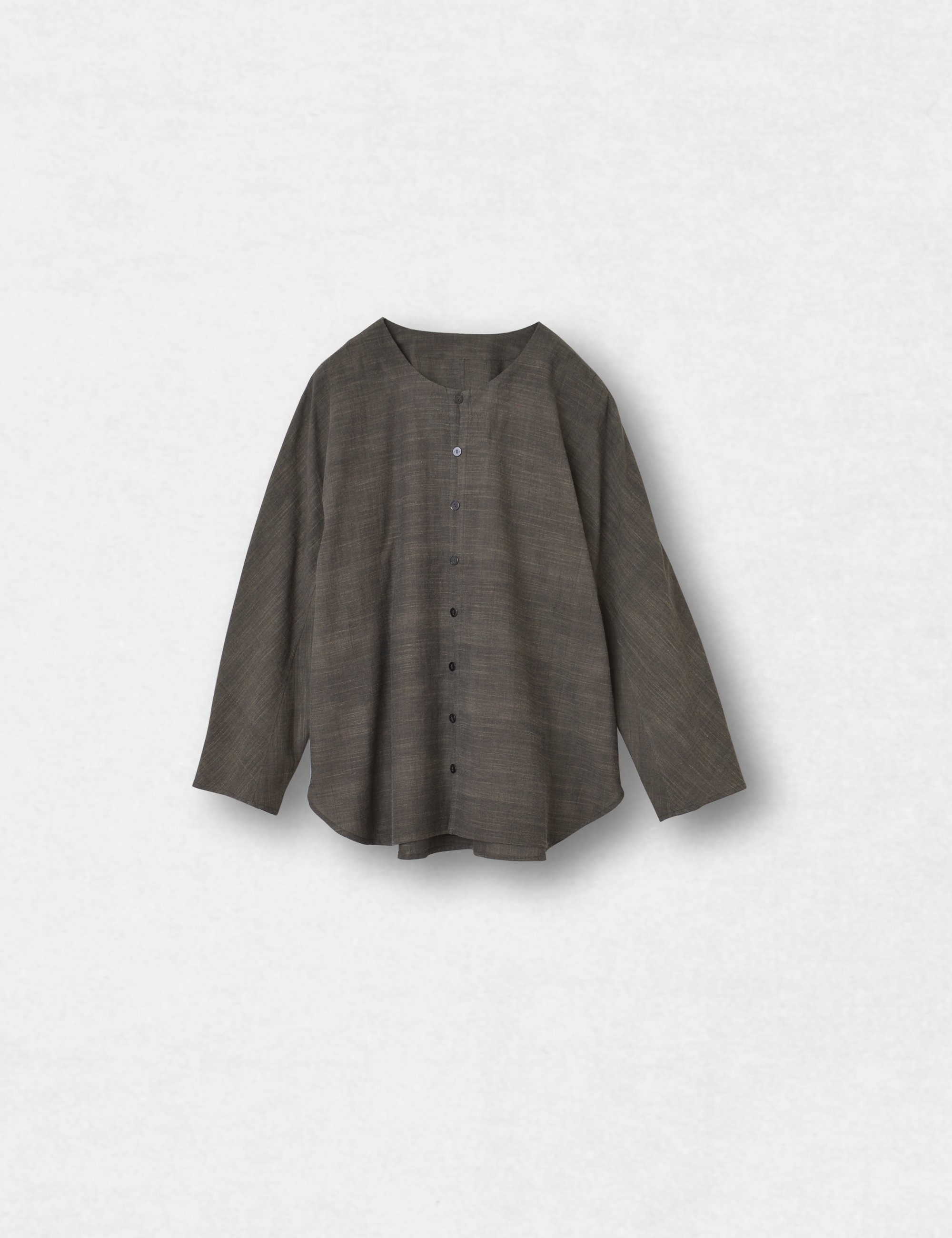 14.コットン草木染のレディスブラウス (sale) / ババグーリ | ヨーガン