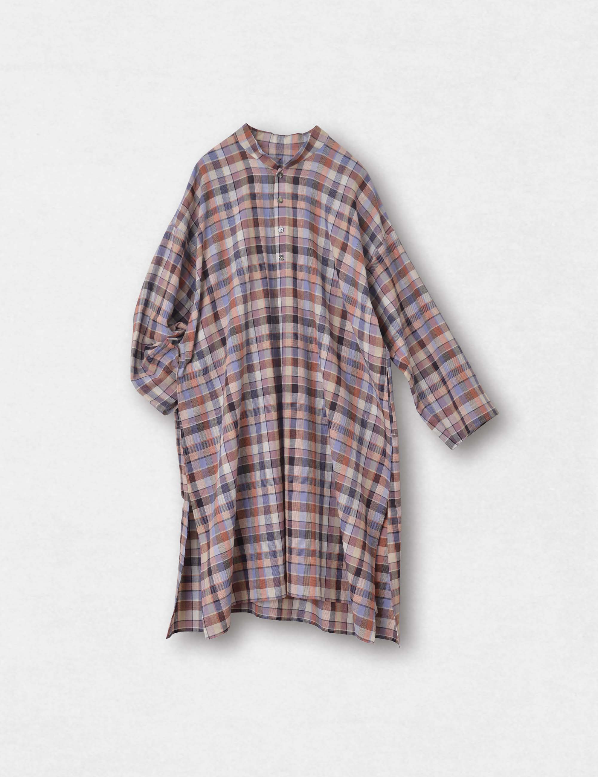 ババグーリチュニック マドラスチェックのチュニック / ババグーリ | ヨーガンレール