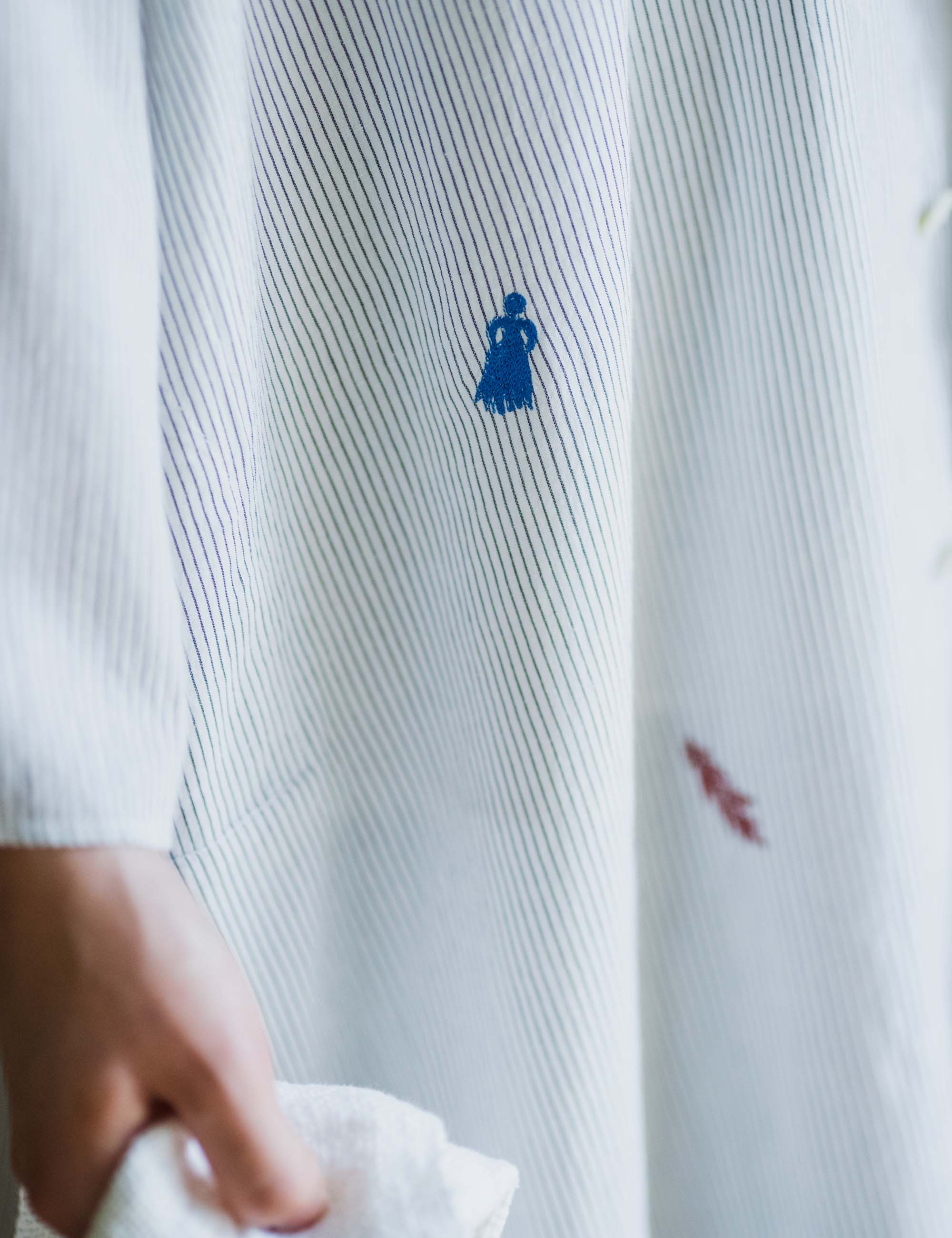 ロゴ刺しゅうのレディスチュニック / ババグーリ | ヨーガン