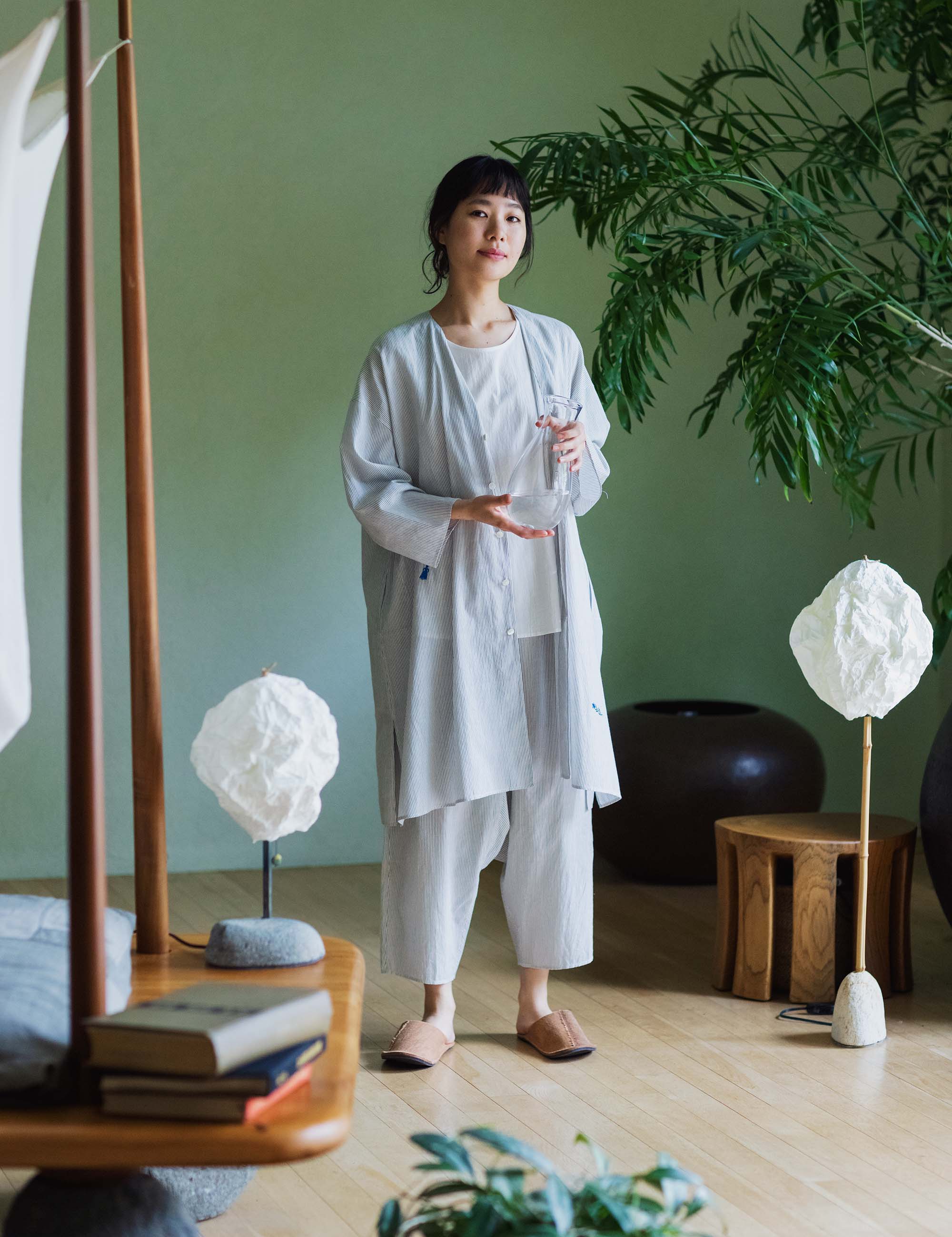 ババグーリチュニック ロゴ刺しゅうのレディスチュニック / ババグーリ | ヨーガン