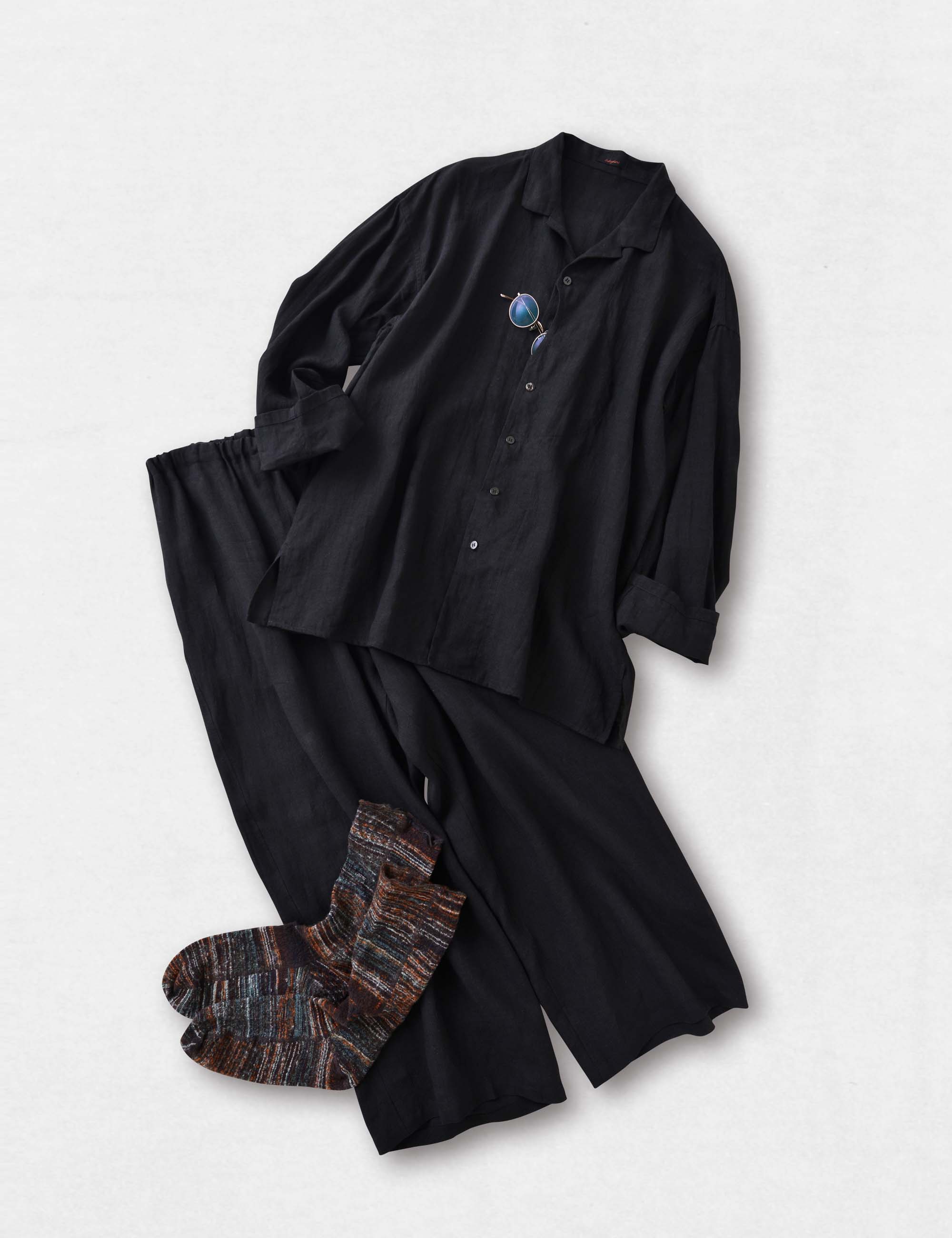 小太郎・ヨーガンレール　リネンシャツ　新品 小太郎・ヨーガンレール リネンシャツ 新品 ヨーガンレールのT