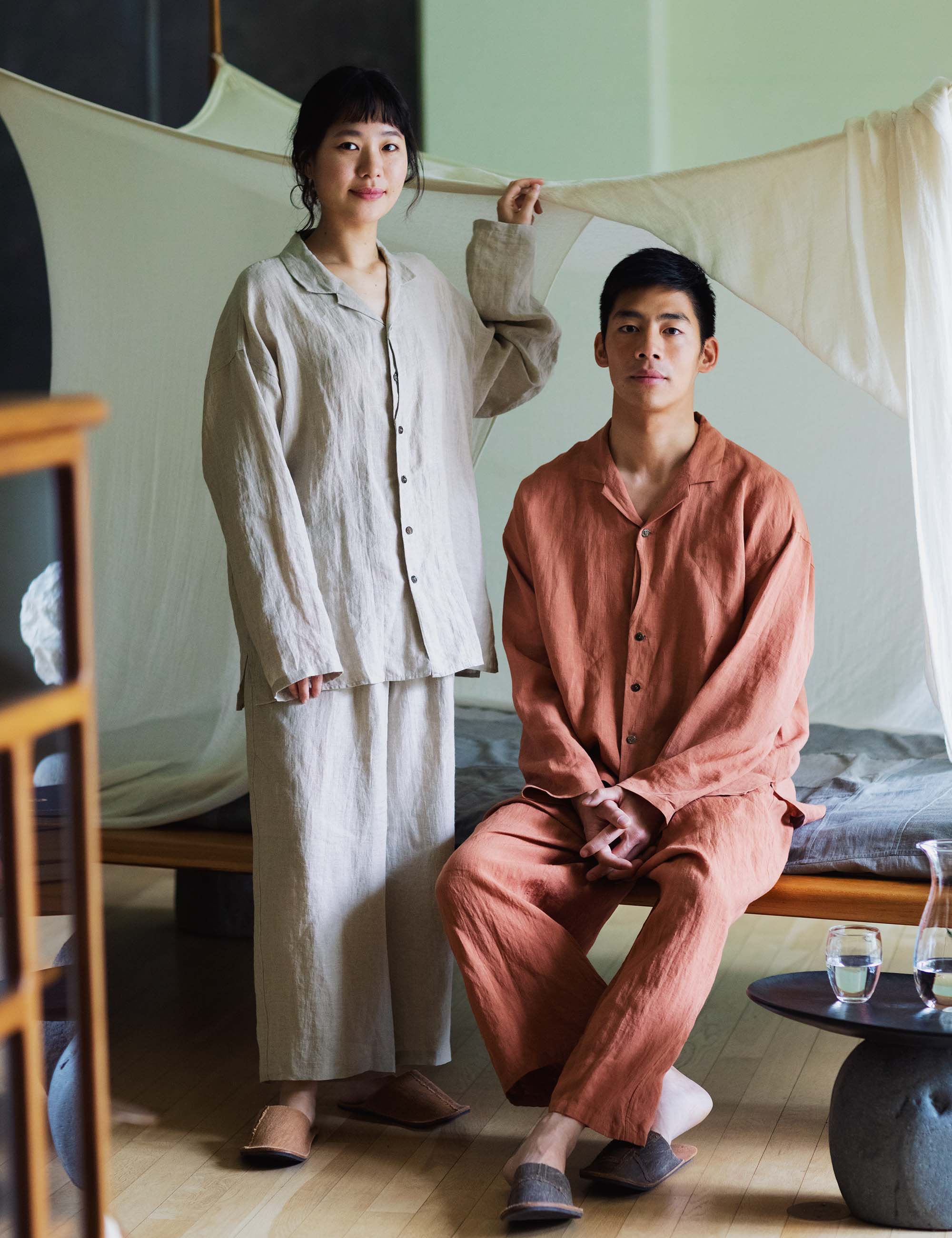 リネンのメンズシャツ / ババグーリ | ヨーガンレール ババグーリ