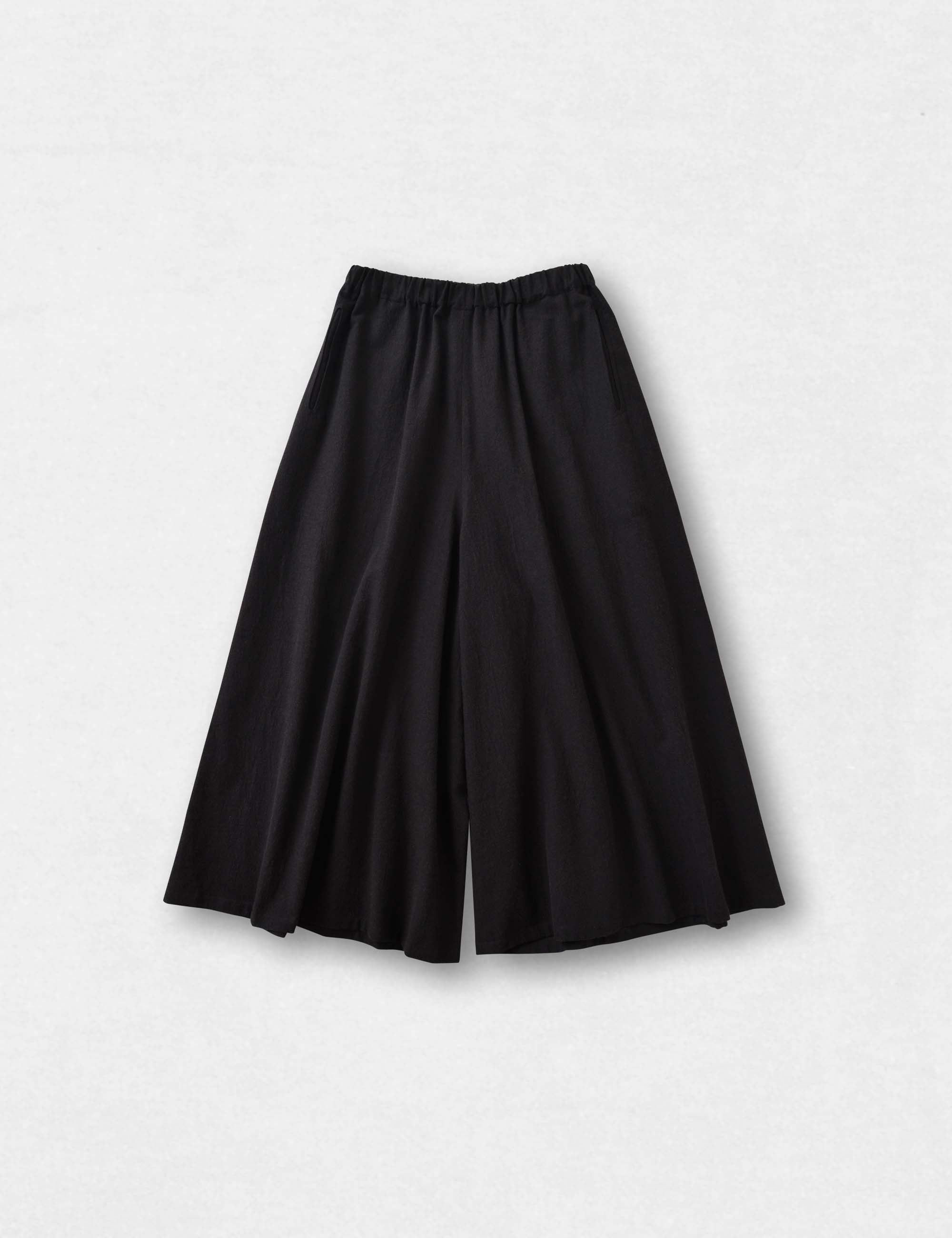 444 ババグーリ Babaghuri コットン カットソー カーディガン 黒 コットンツイルのレディスパンツ / ババグーリ | ヨーガンレール