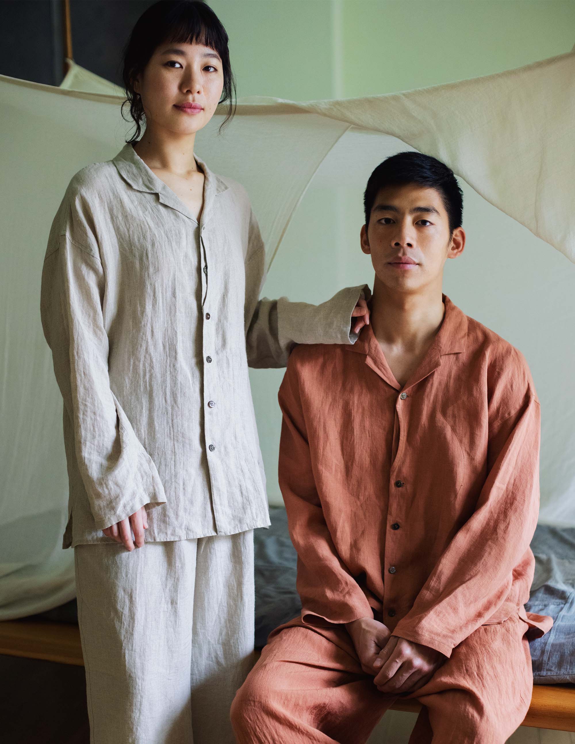 リネンのメンズパンツ / ババグーリ | ヨーガンレール ババグーリ