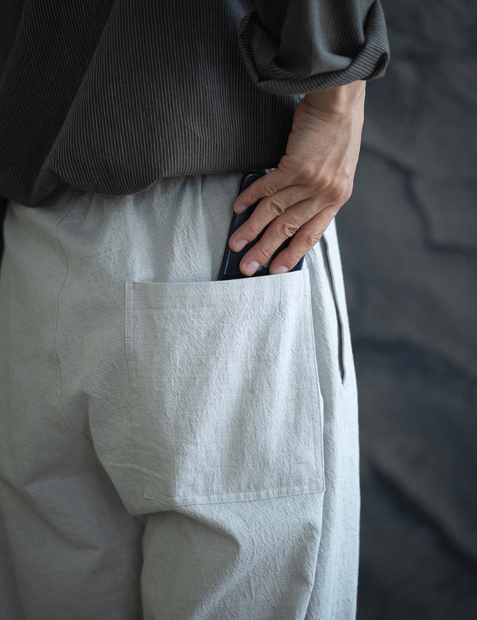 コットンヤクタンブラーのメンズパンツ / ババグーリ | ヨーガンレール