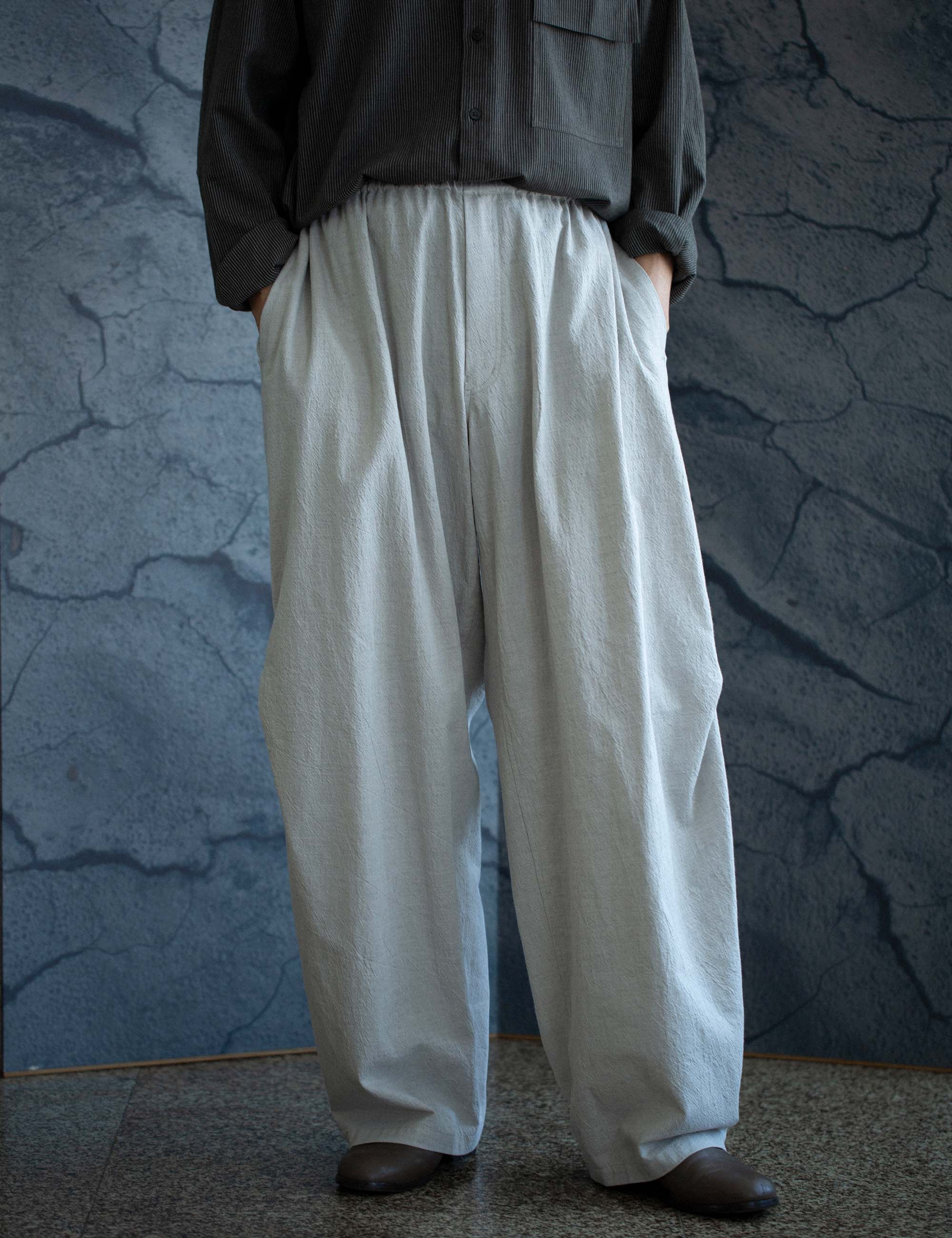 コットンヤクタンブラーのメンズパンツ / ババグーリ | ヨーガンレール