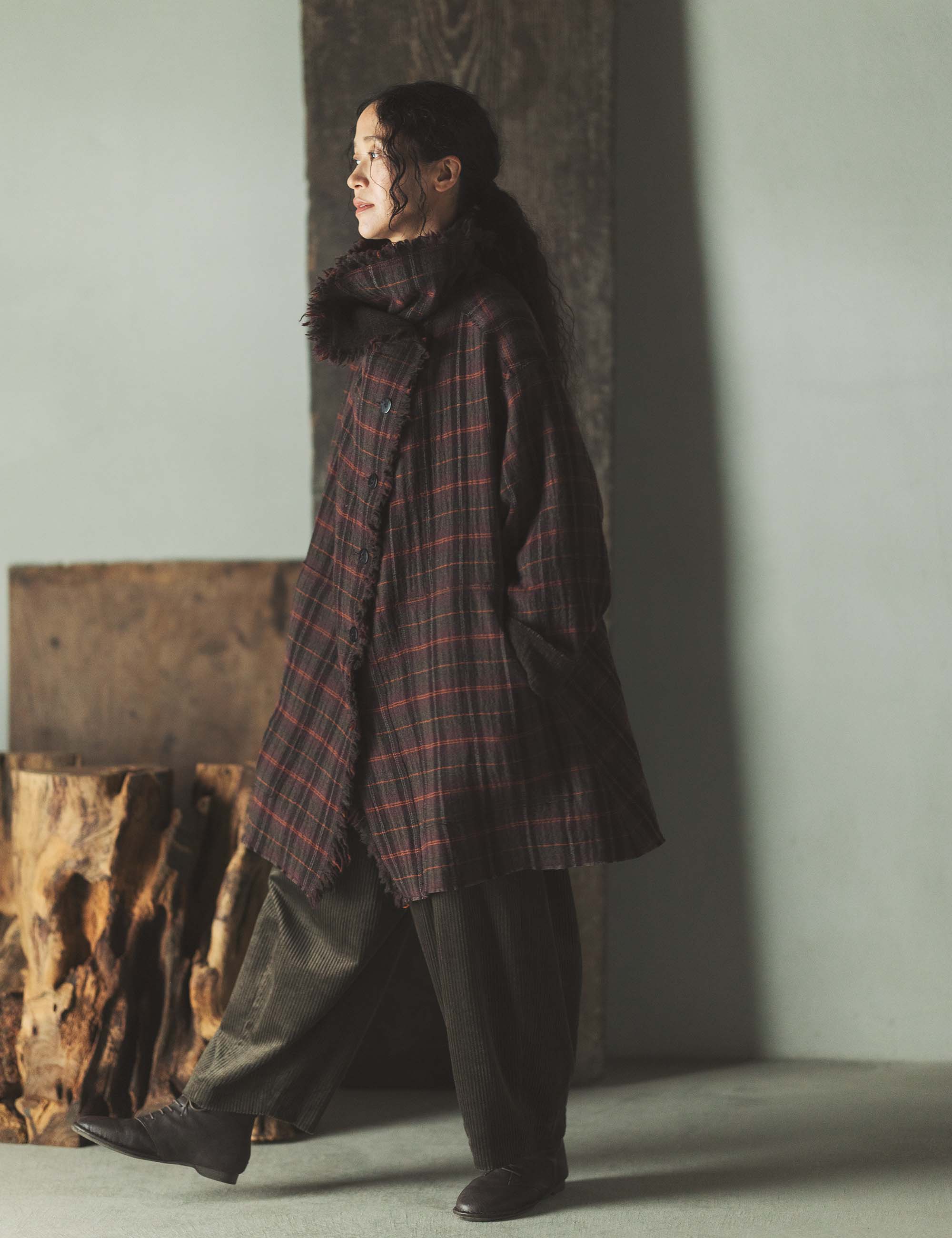 ヘンプコットンコーデュロイのレディスパンツ / ババグーリ | ヨーガン