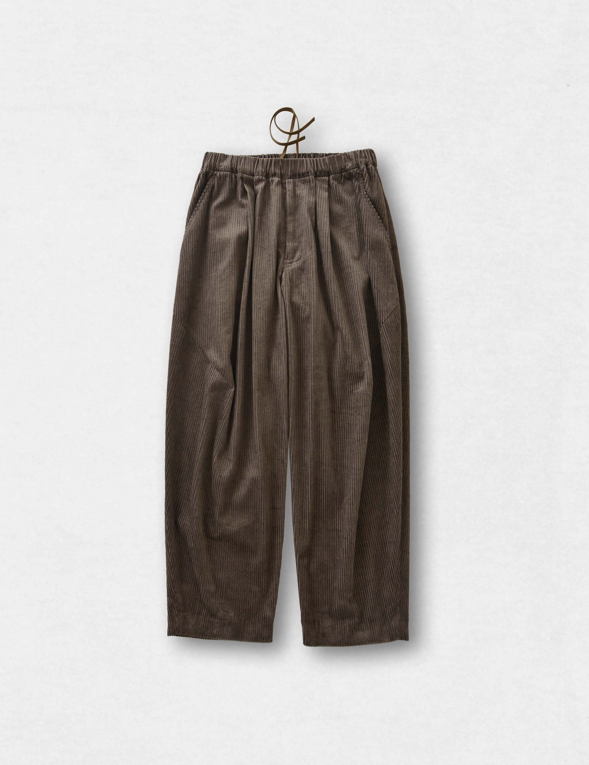 ババグーリ　ヘンプコットンパンツ ヘンプコットンコーデュロイのメンズパンツ / ババグーリ