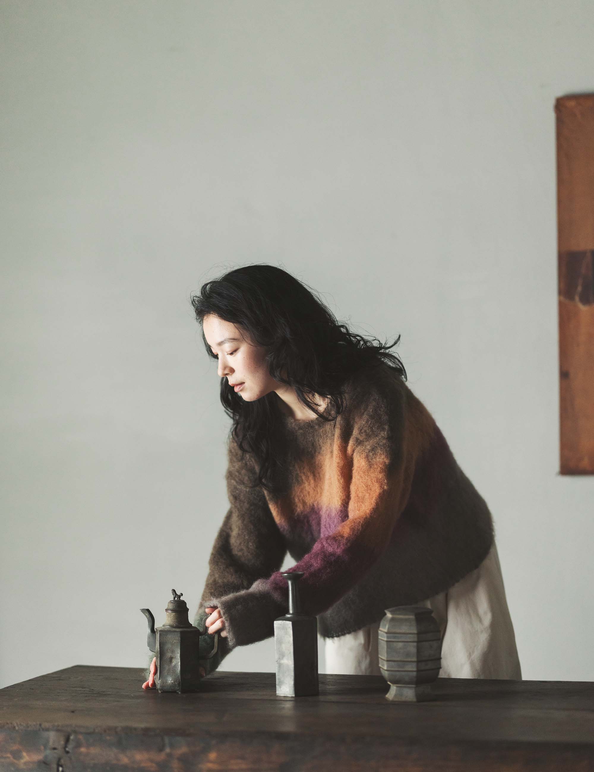 モヘア注染のレディスニット / ババグーリ | ヨーガンレール