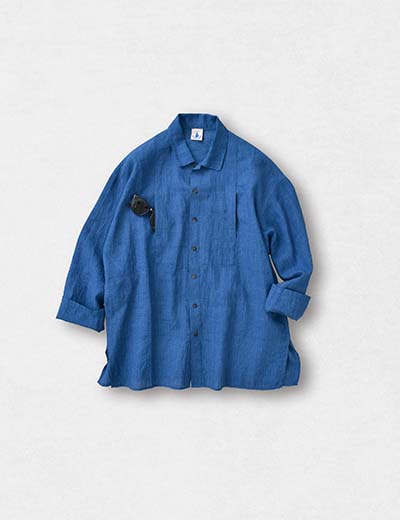 ★【Jurgen Lehl/ヨーガンレール】ブラウス ［絹55％ 綿45％］トップス  Mサイズ  北九州店舗店頭販売のみ ブラウス | ヨーガンレール ババグーリ オンラインショップ / Jurgen