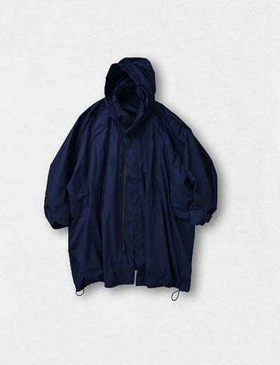 ババグーリ☆リネンコットン二重織ロングJKコート☆ラディッシュブラウン☆美品です ゆったりシルエット◇秋冬厚手リネンコットンラグランスリーブコート